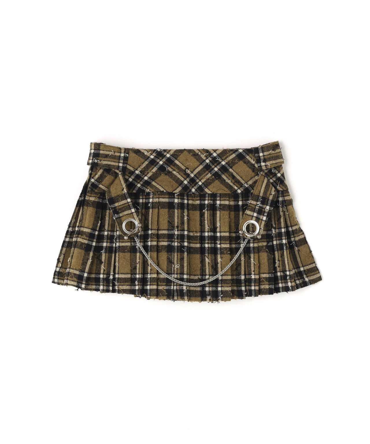 Nφdress/ノードレス/Plaid Pleated Skirt Pants