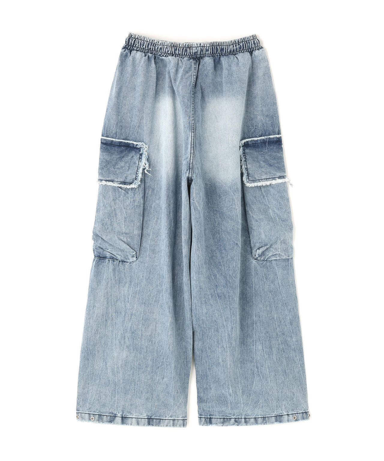 SIS/エスアイエス/Damage Denim Cargo Pants