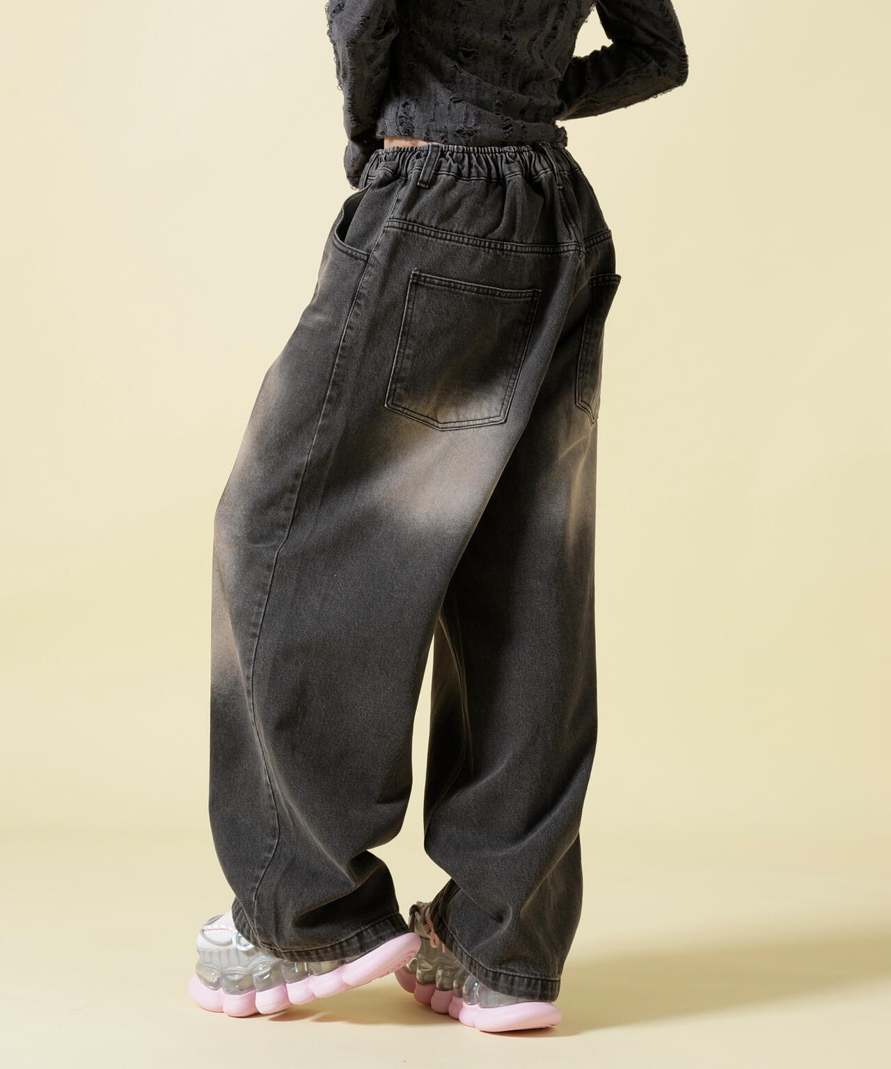 SIS/エスアイエス/Dirty Denim Pants