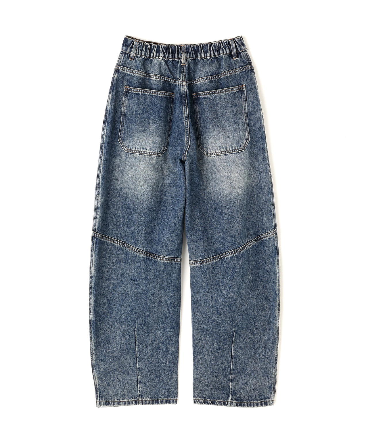 SIS/エスアイエス/Double Knee Damage Denim Pants