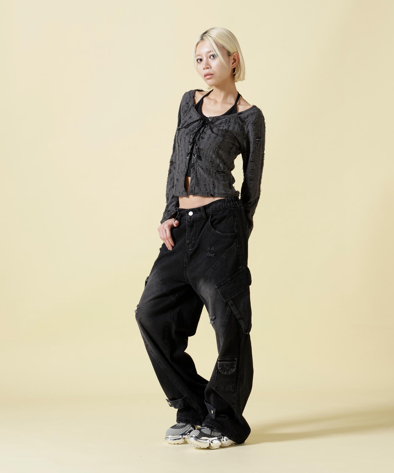 SIS/エスアイエス/Side Pocket Denim Pants