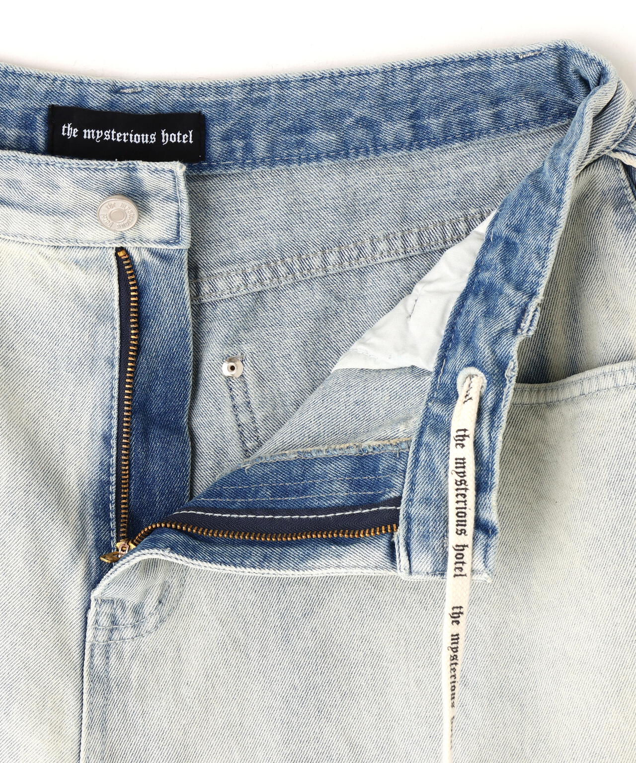 THE MYSTERIOUS HOTEL/ザ ミステリアス ホテル/TMH WASHED LOGO DENIM