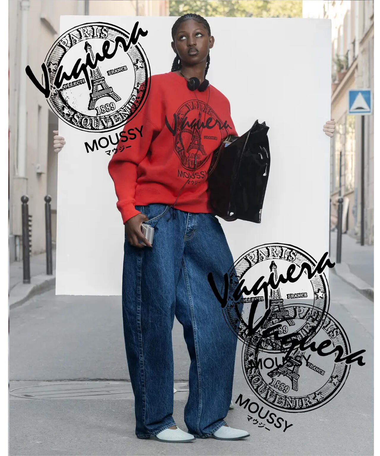 VAQUERA×MOUSSY/ヴァケラ×マウジー/VQ DENIM JEANS