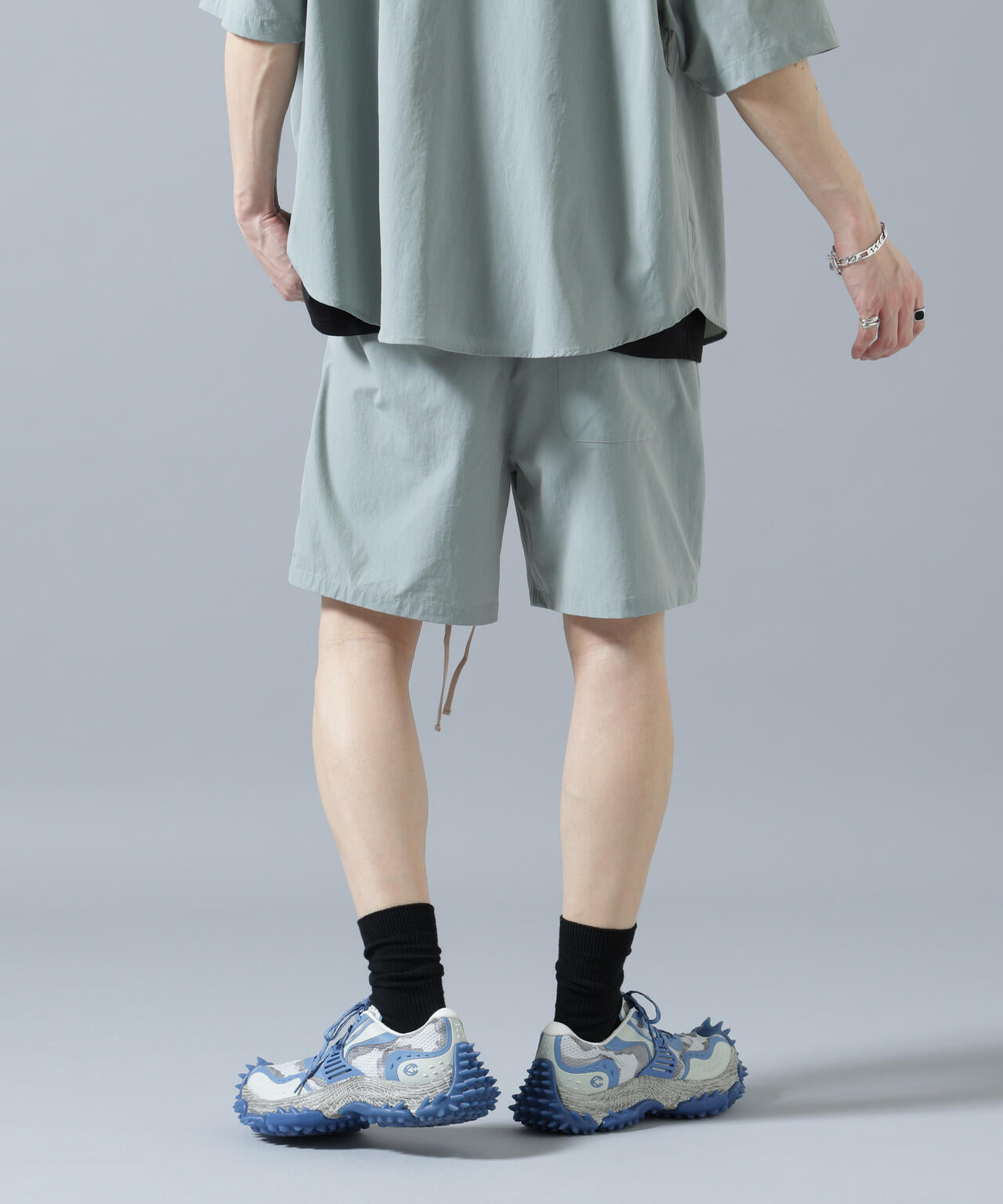 【WEB&DEPOT限定】WHITELAND/ホワイトランド/LOGO P-TECK SHORTS