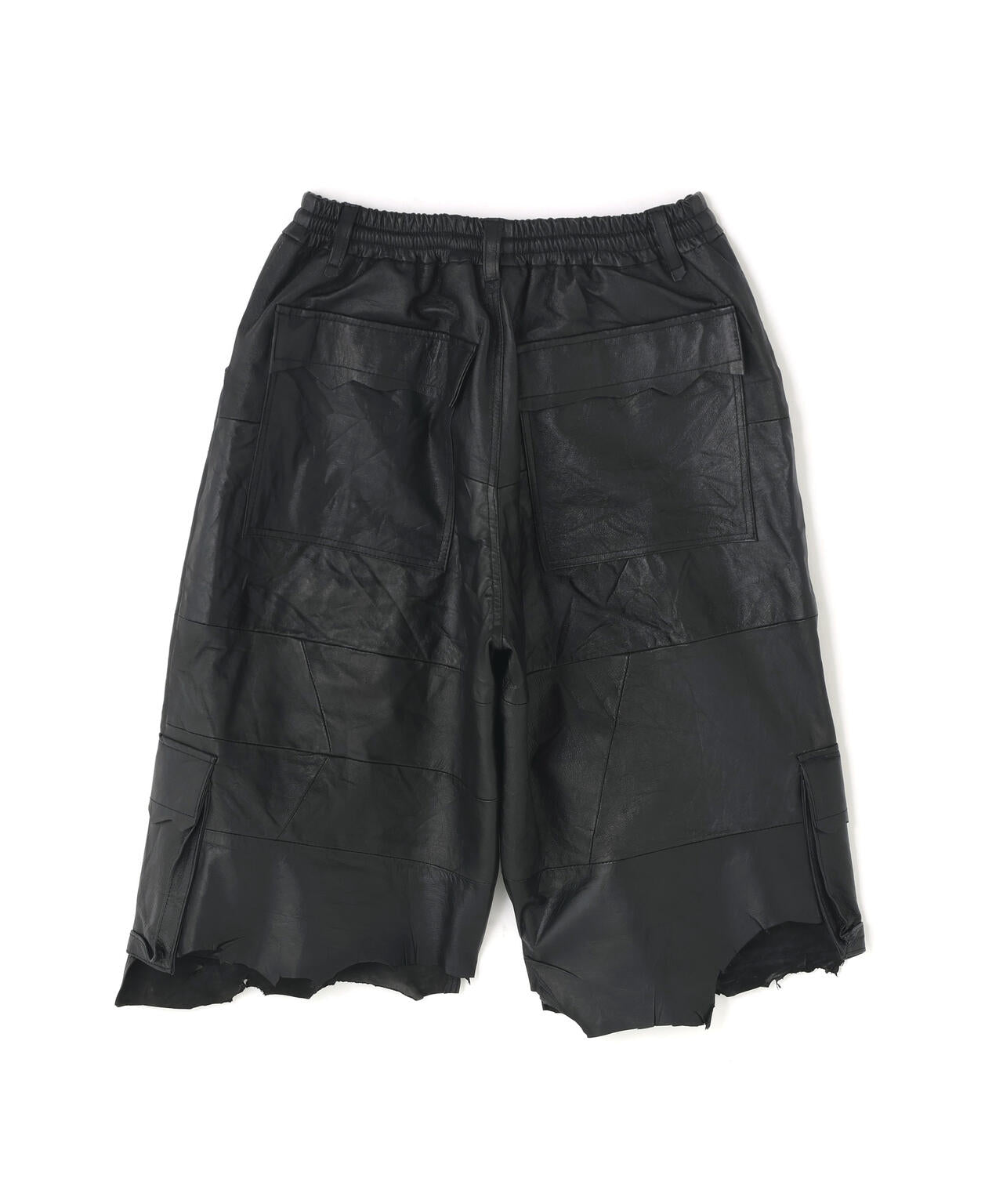 DankeSchon/ダンケシェーン/REPRO-LEATHER CARGO SHORTS