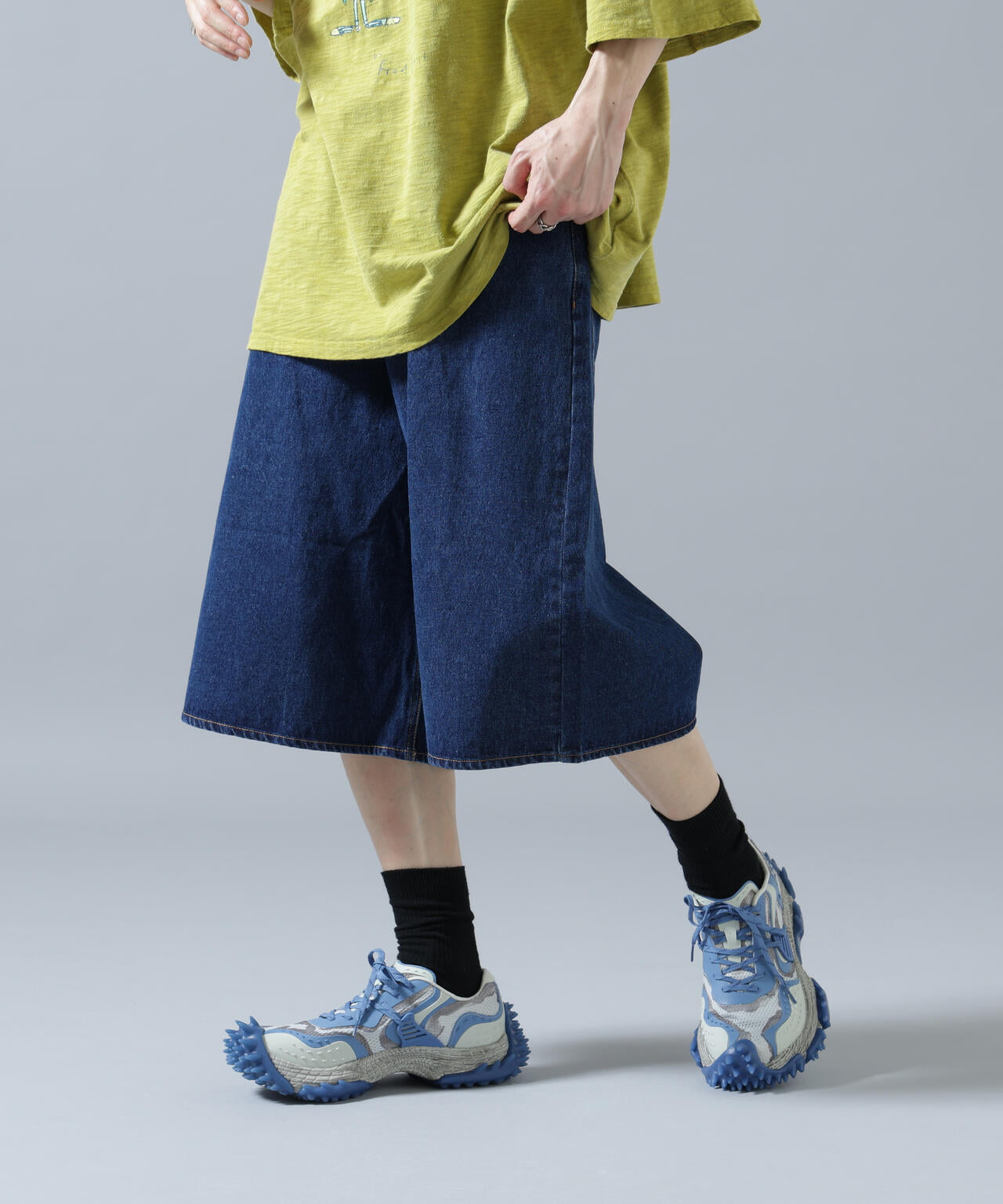 【WEB&DEPOT限定】DankeSchon/ダンケシェーン/11.5oz DENIM SHORTS