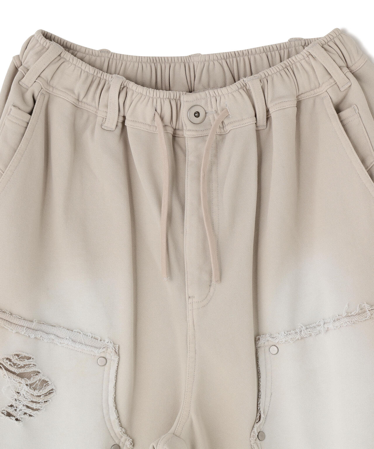 DankeSchon/ダンケシェーン/SULFUR SWEAT W-KNEE SHORTS