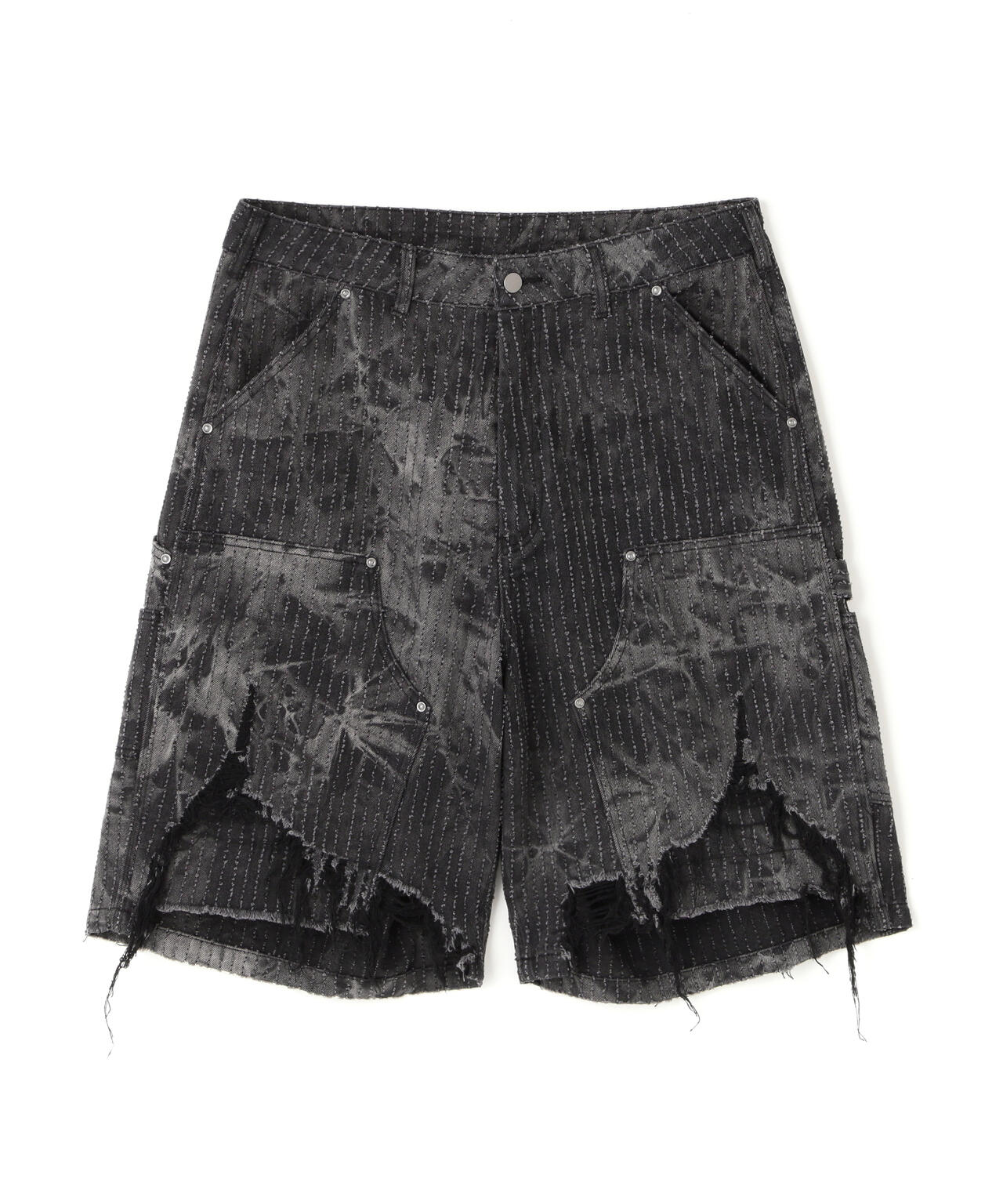 WHITELAND/ホワイトランド/TIE-DYE W-KNEE SHORTS