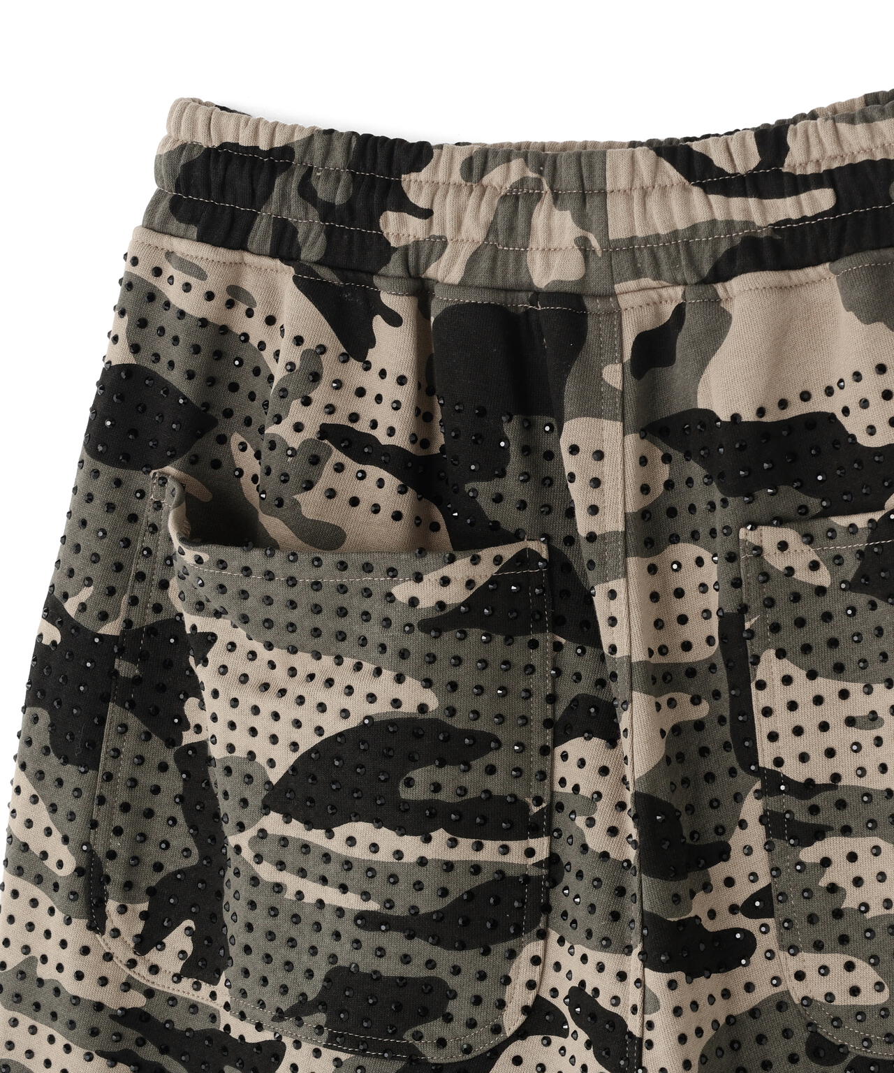 DankeSchon/ダンケシェーン/CAMO LINESTONE SHORTS