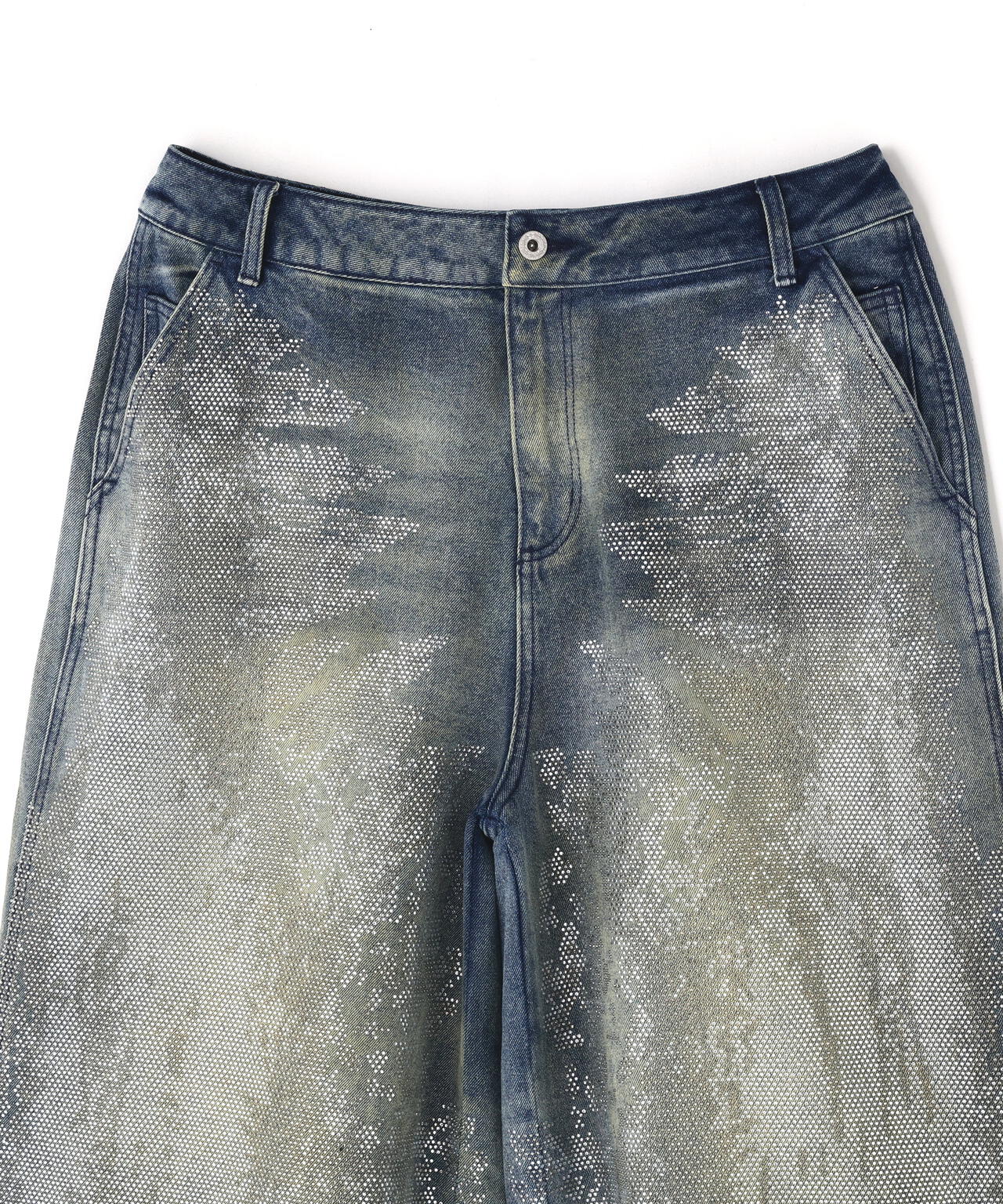 DankeSchon/ダンケシェーン/12oz BAGGY SHORTS/SWARO
