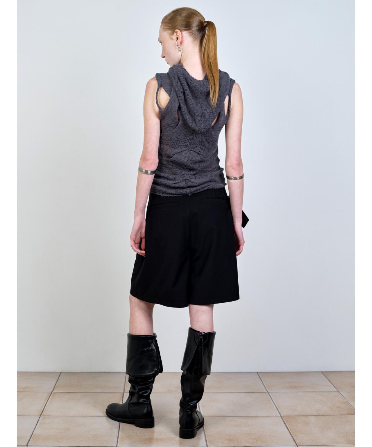 NACHE/ナチェ/WRAP BERMUDA PANTS
