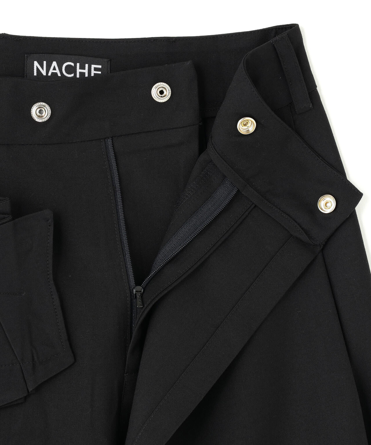 NACHE/ナチェ/WRAP BERMUDA PANTS