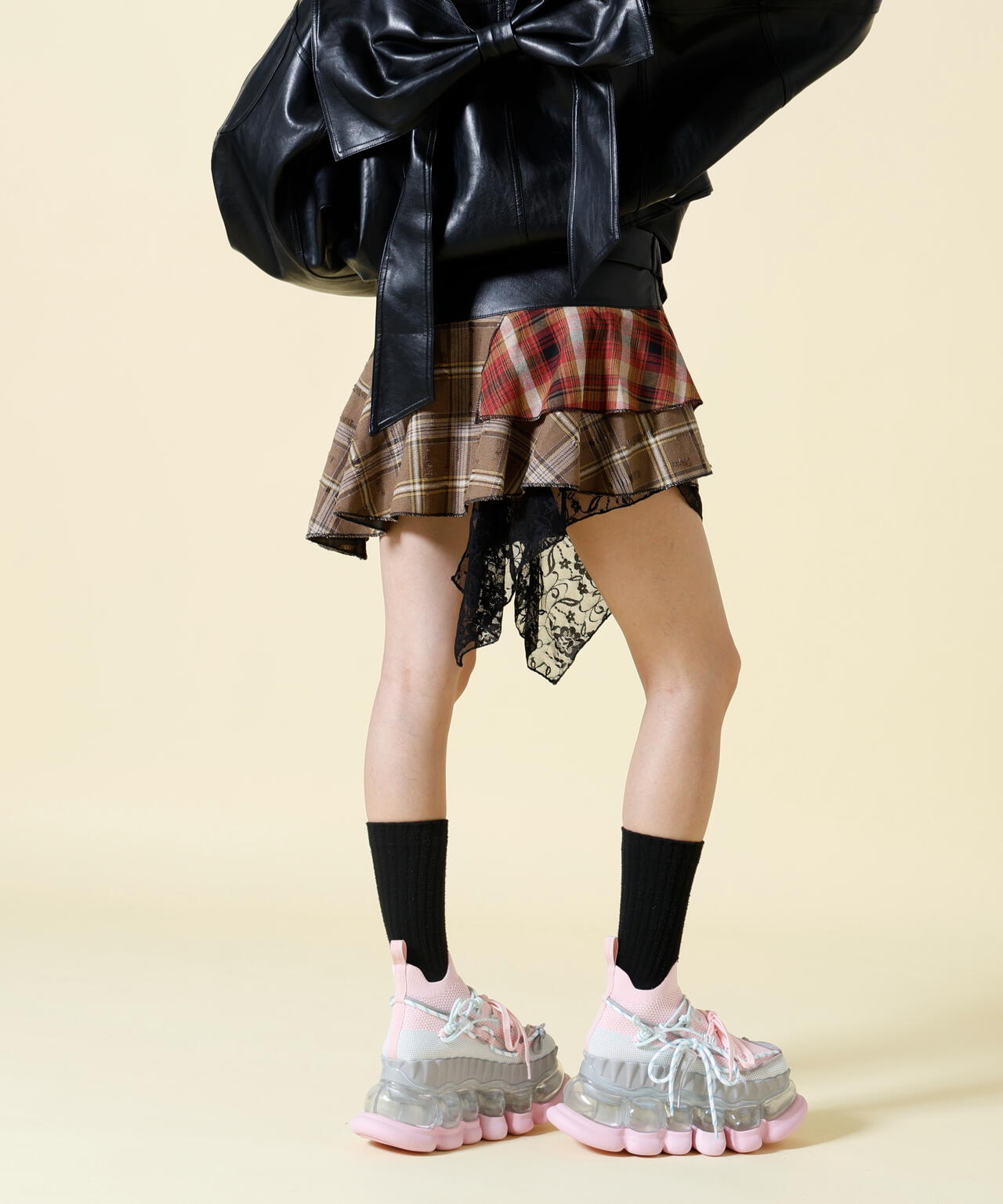SIS/エスアイエス/Belt Skirt