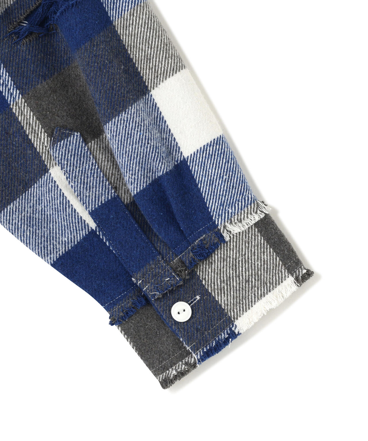 DankeSchon/ダンケシェーン/FLANNEL DAMAGE SHIRTS BLOCK