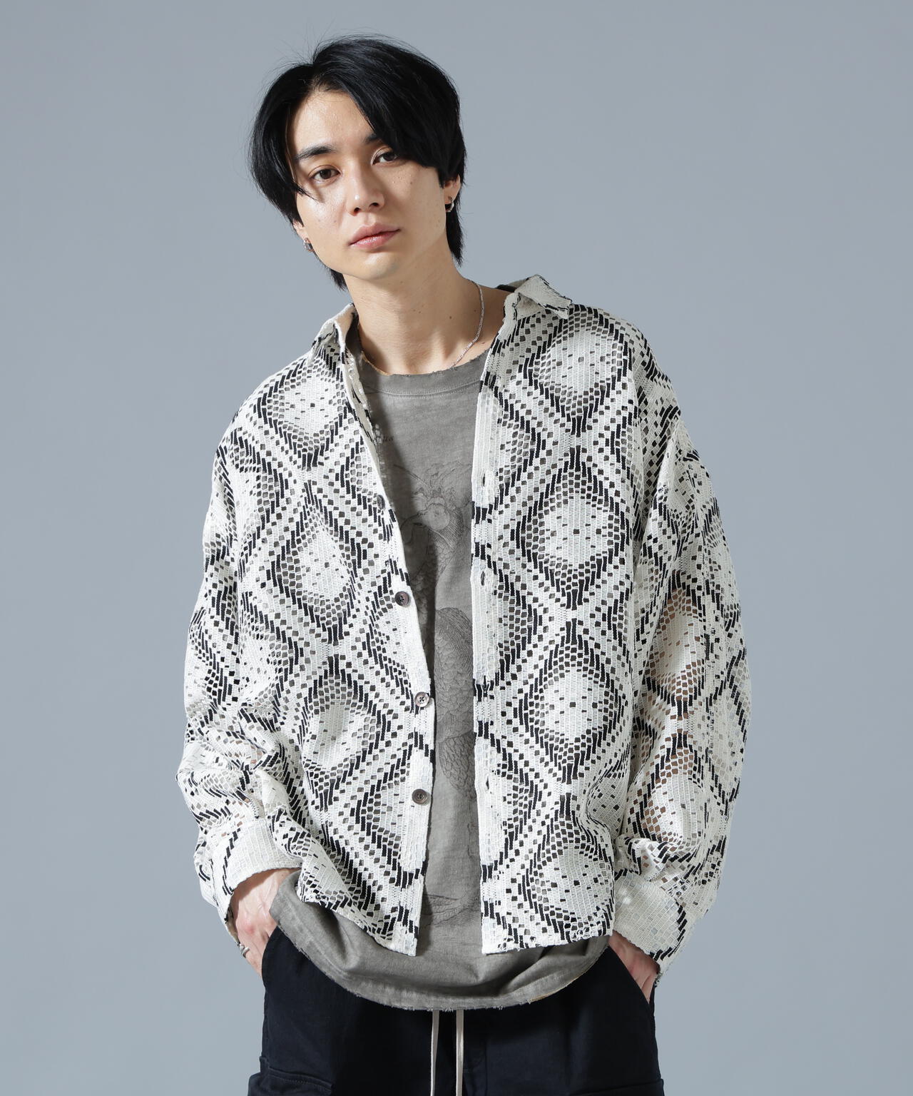 DankeSchon/ダンケシェーン/RACE L/S SHIRTS