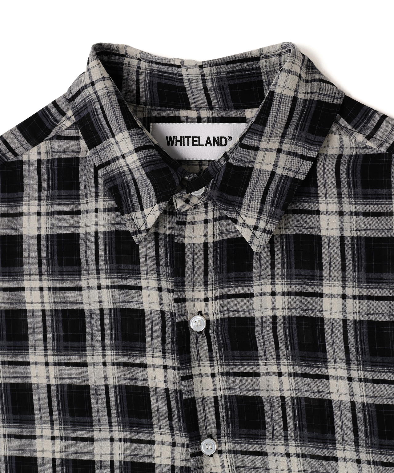WHITELAND/ホワイトランド/CHIFFON CHECK SHIRTS