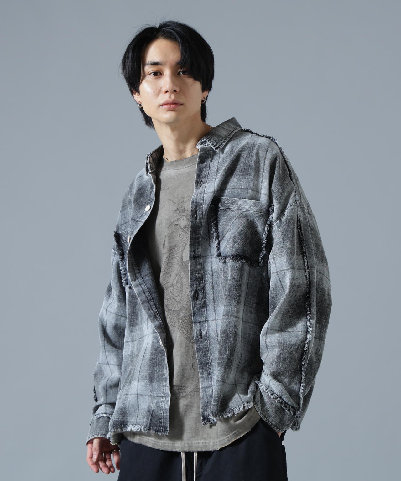 DankeSchon/ダンケシェーン/WASH CHECK SHIRTS