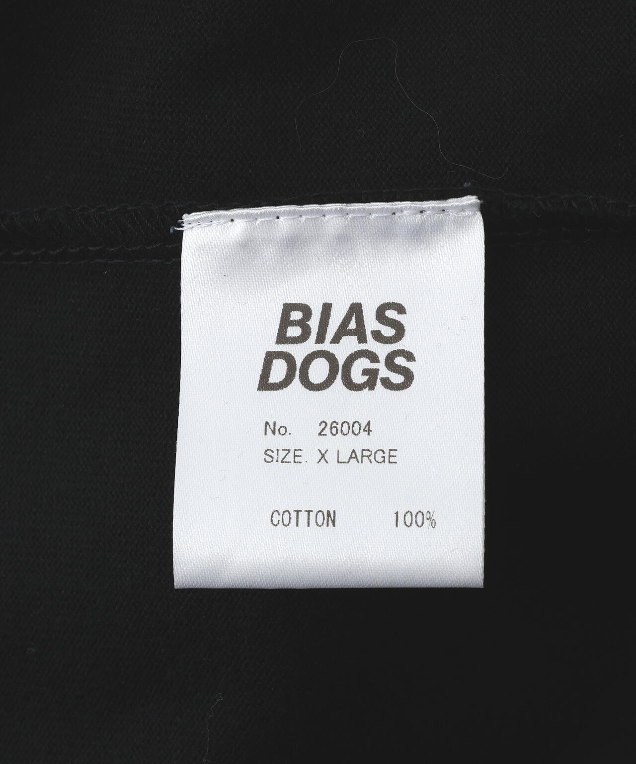 BIAS DOGS/バイアスドッグス/M＆I L/S TEE