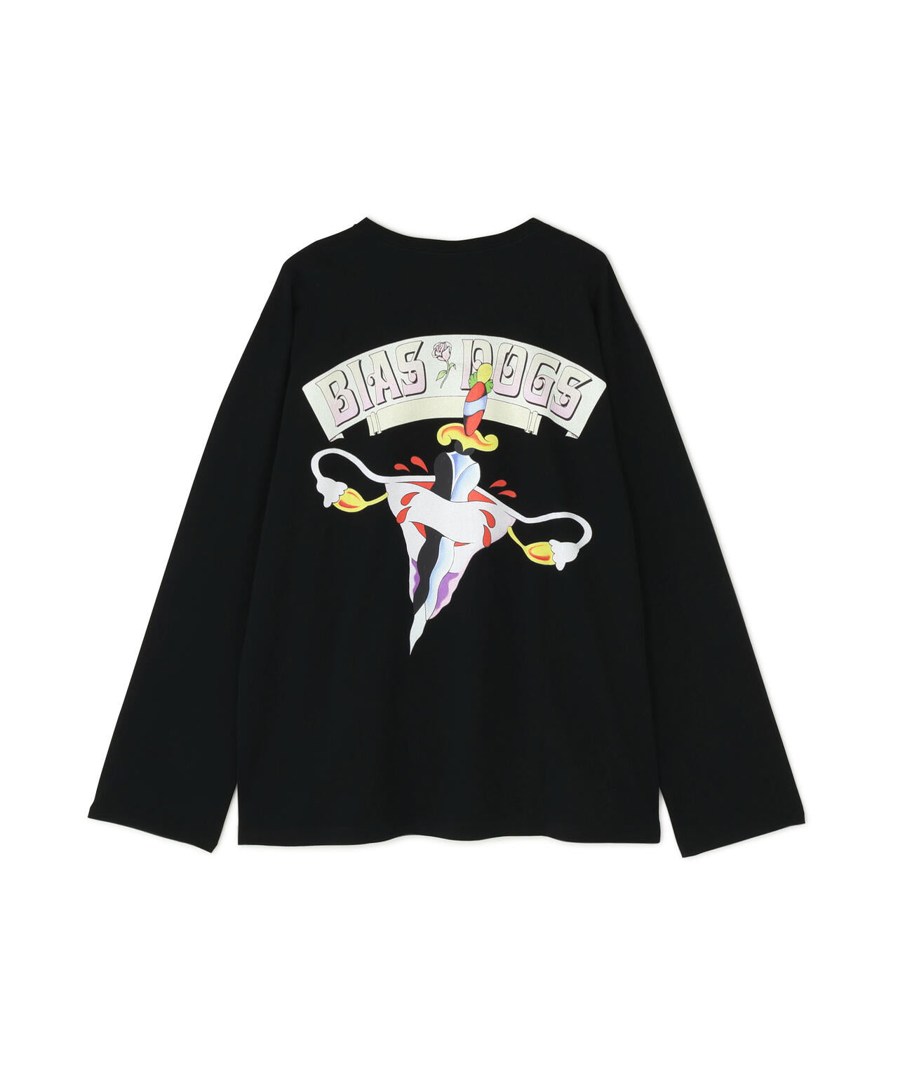 BIAS DOGS/バイアスドッグス/M＆I L/S TEE