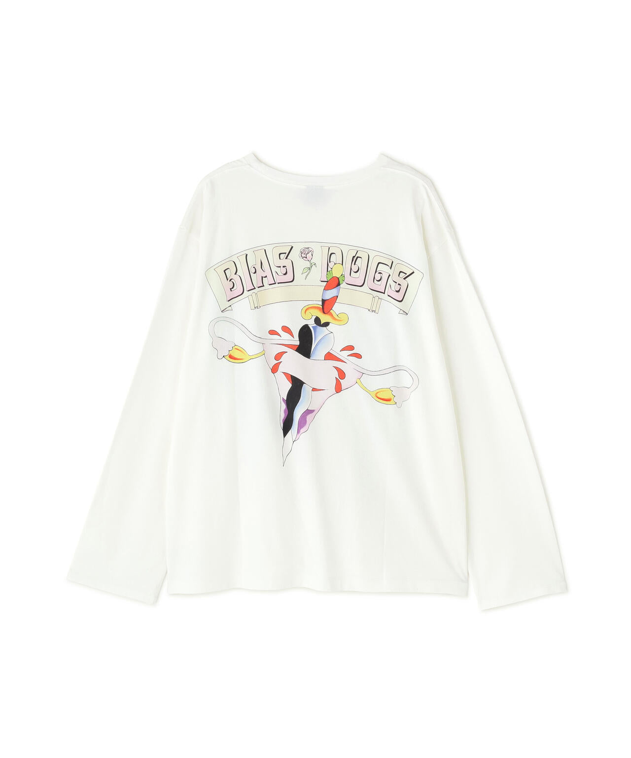 BIAS DOGS/バイアスドッグス/M＆I L/S TEE