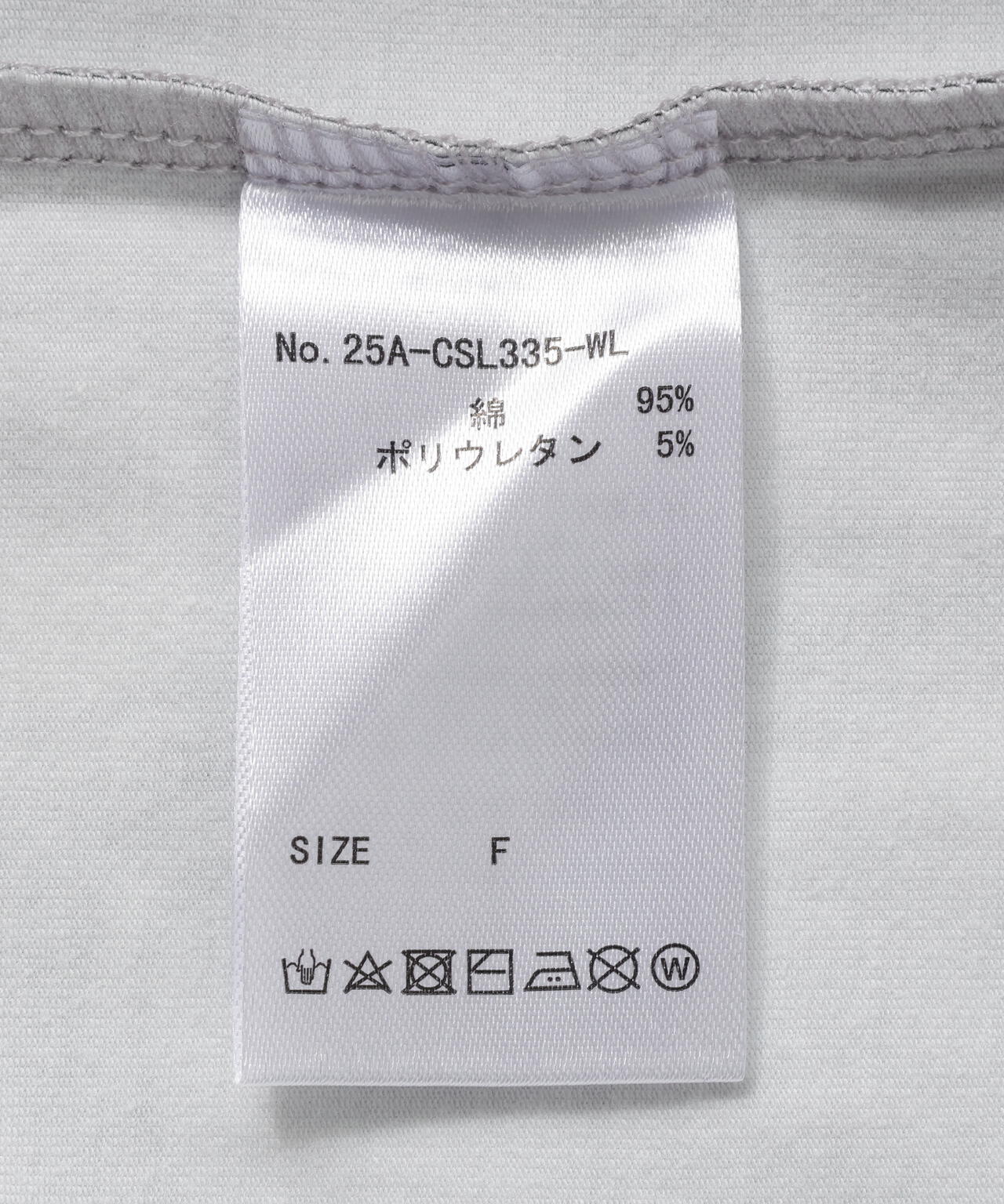 WHITELAND/ホワイトランド/TRANSCRIPTION L/S TEE