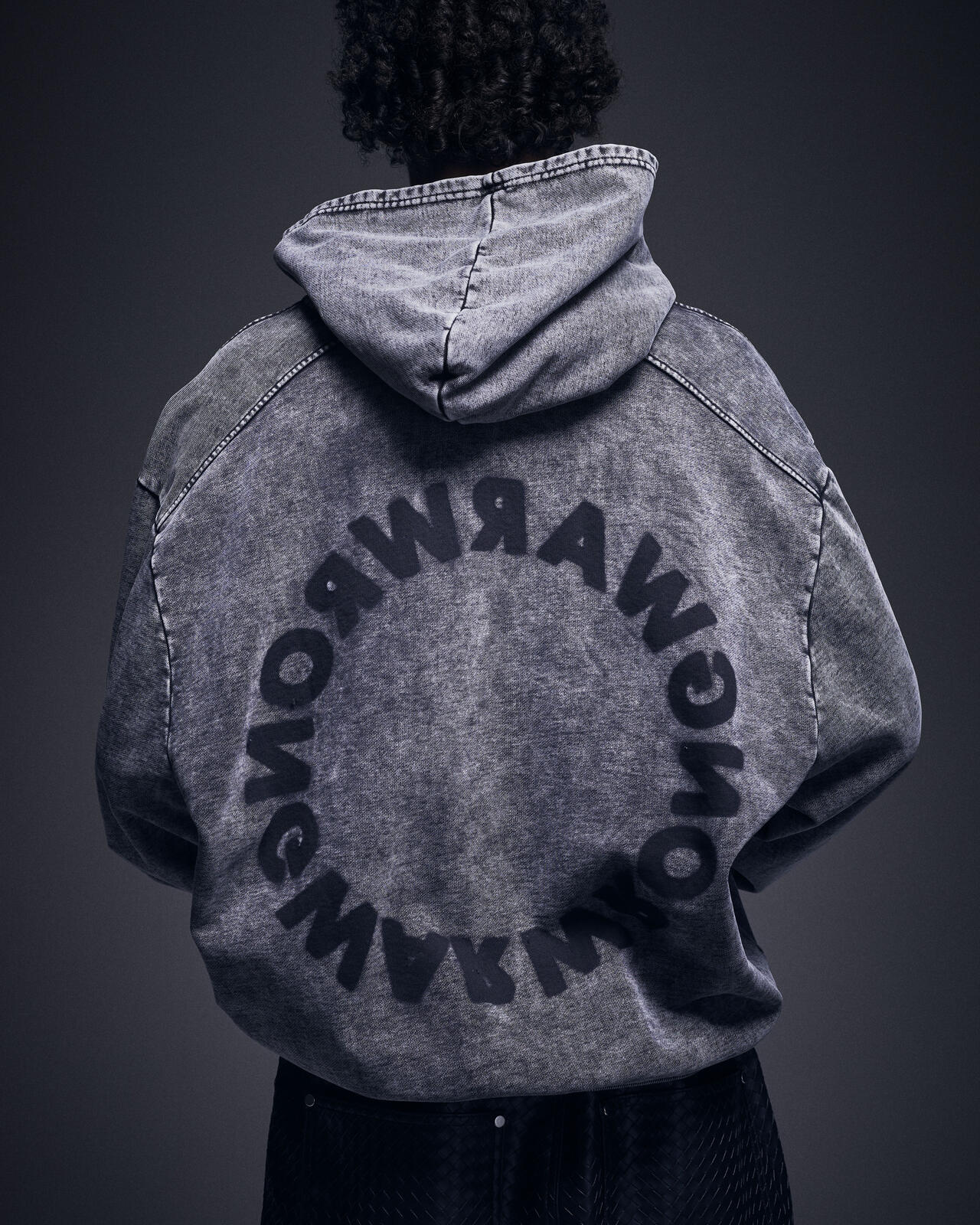 DankeSchon/ダンケシェーン/CHEMICAL SWEAT ZIP HOODIE