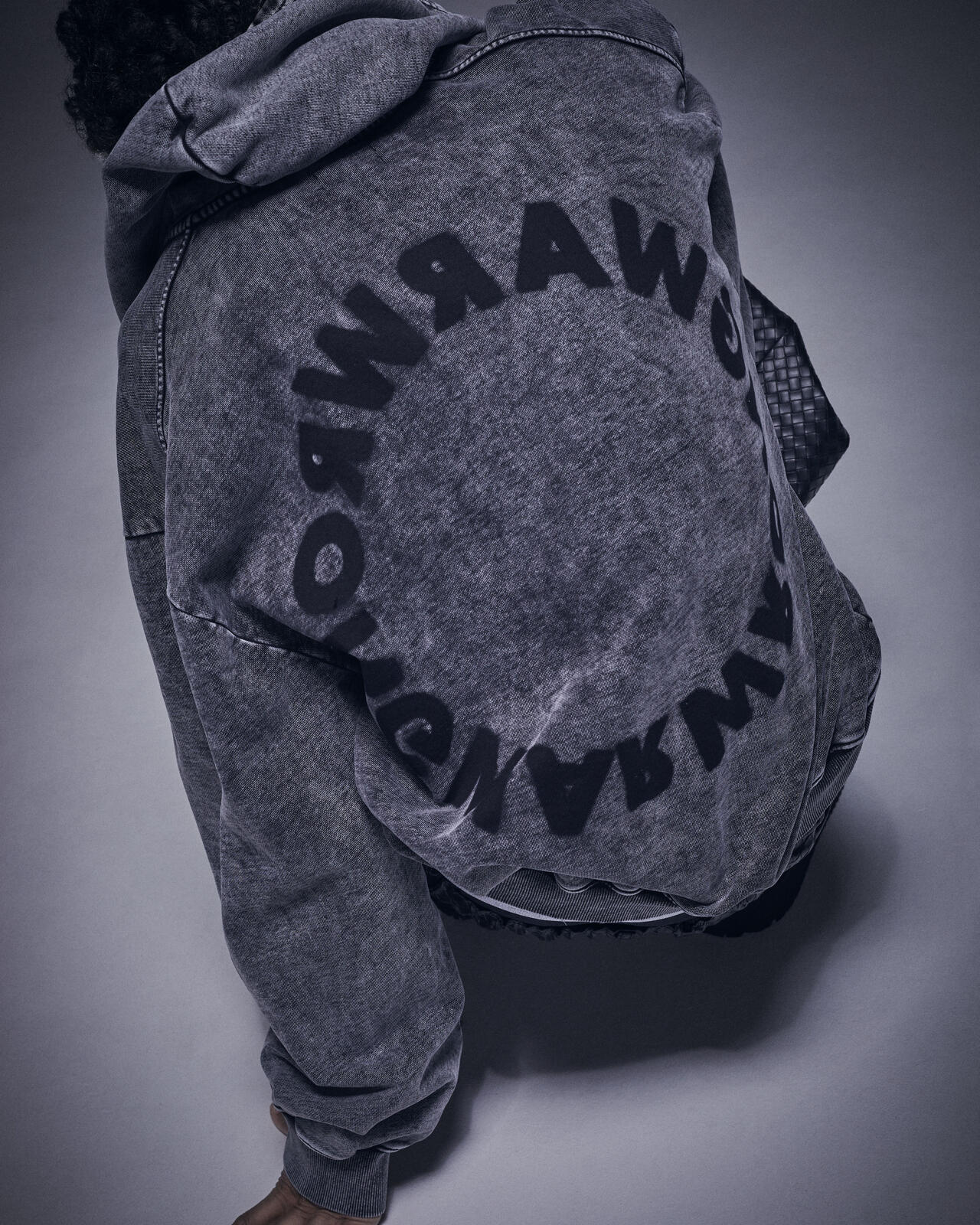 DankeSchon/ダンケシェーン/CHEMICAL SWEAT ZIP HOODIE