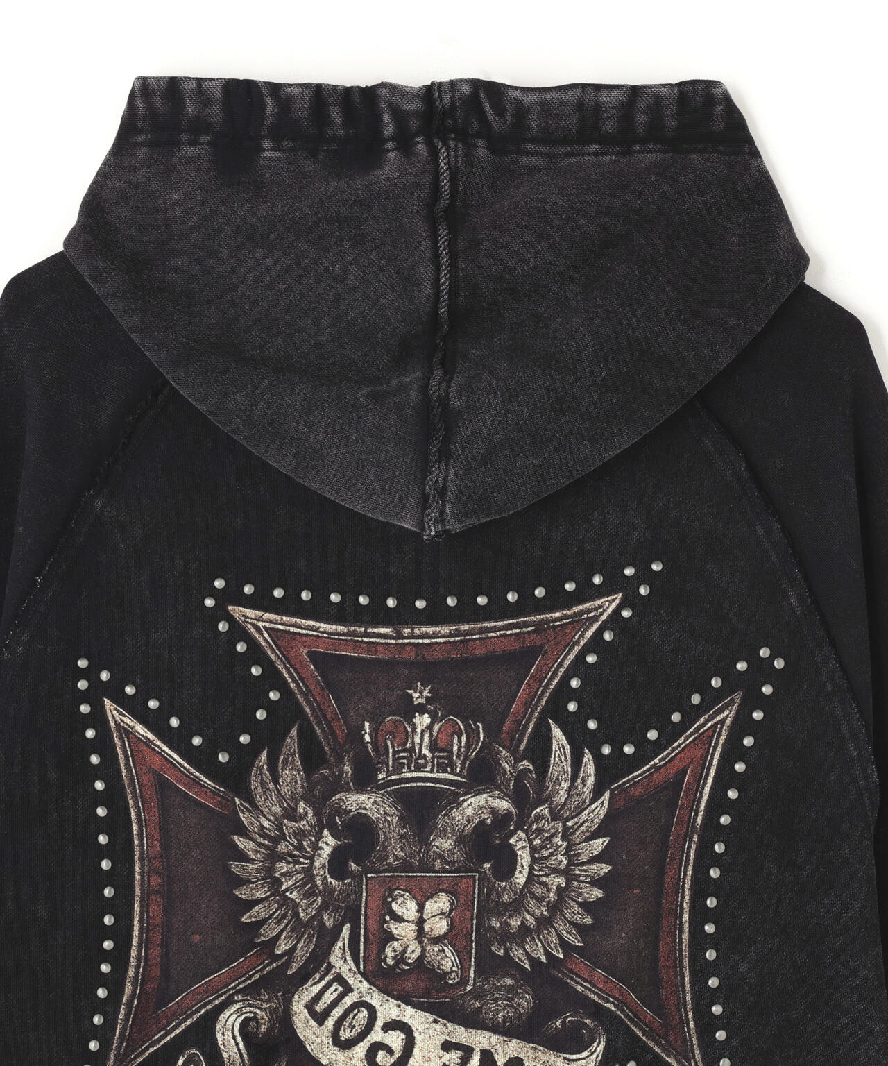 DankeSchon/ダンケシェーン/490 CHEMICAL ZIP HOODIE IRONCROSS