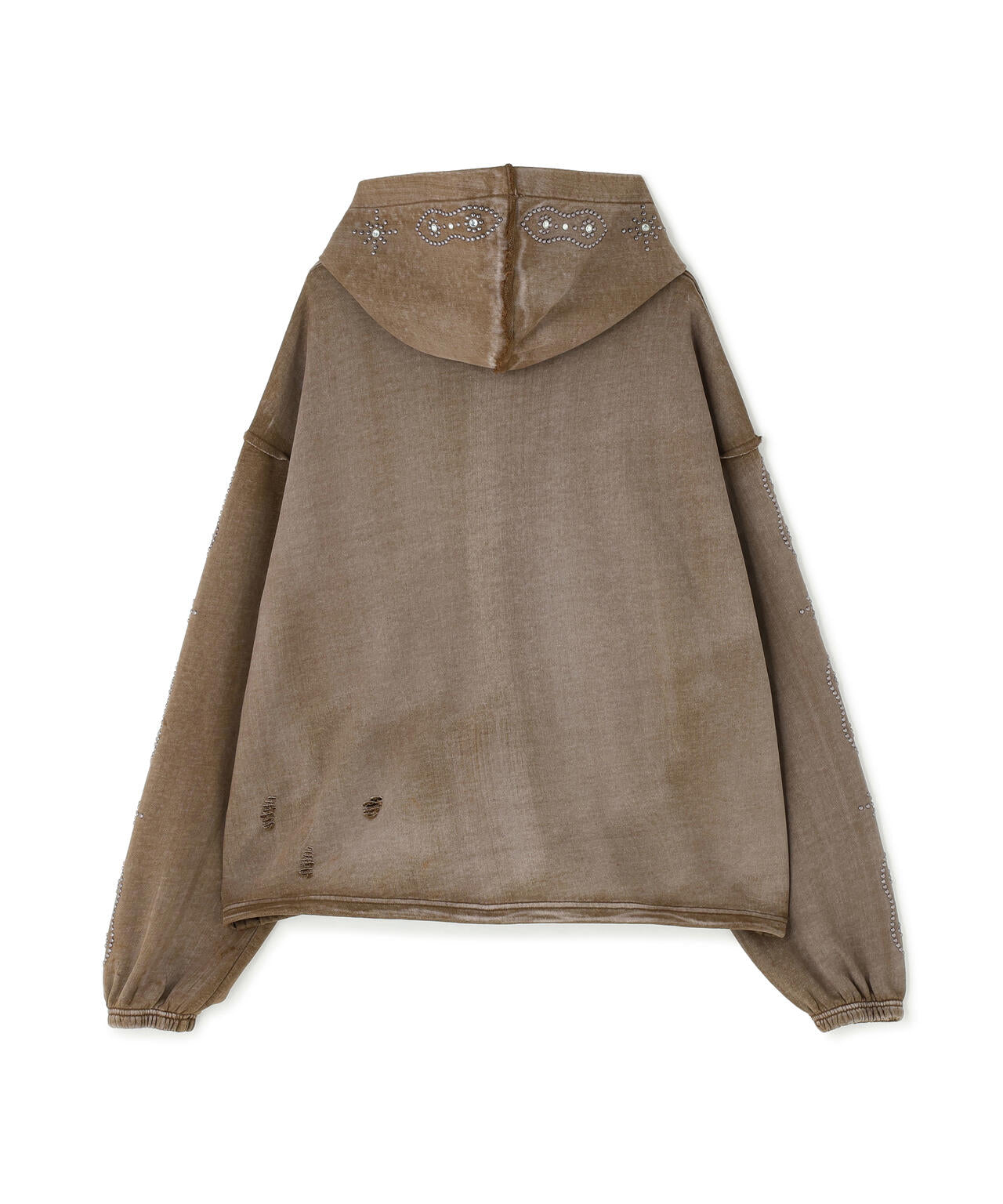DankeSchon/ダンケシェーン/STUDS SWEAT ZIP HOODIE