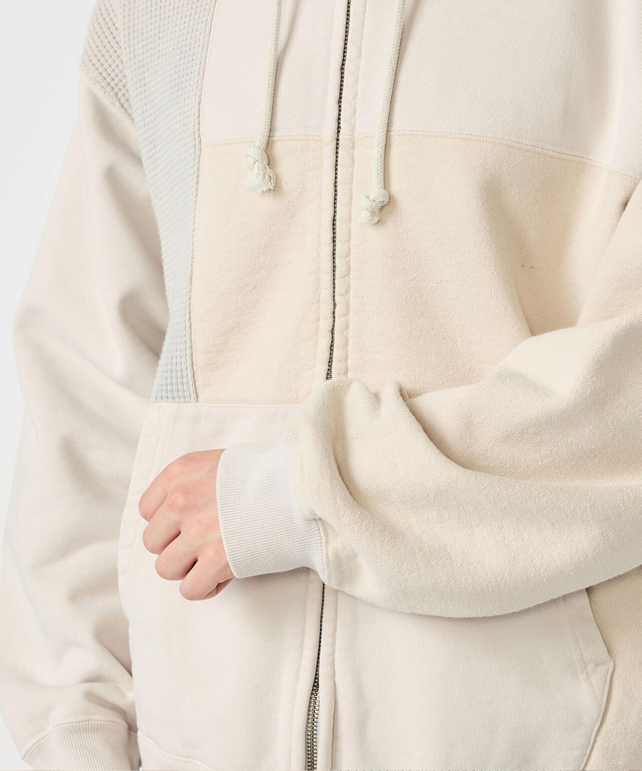 THE NORTH FACE PURPLE LABEL/Field Patchworked Zip Up Parka