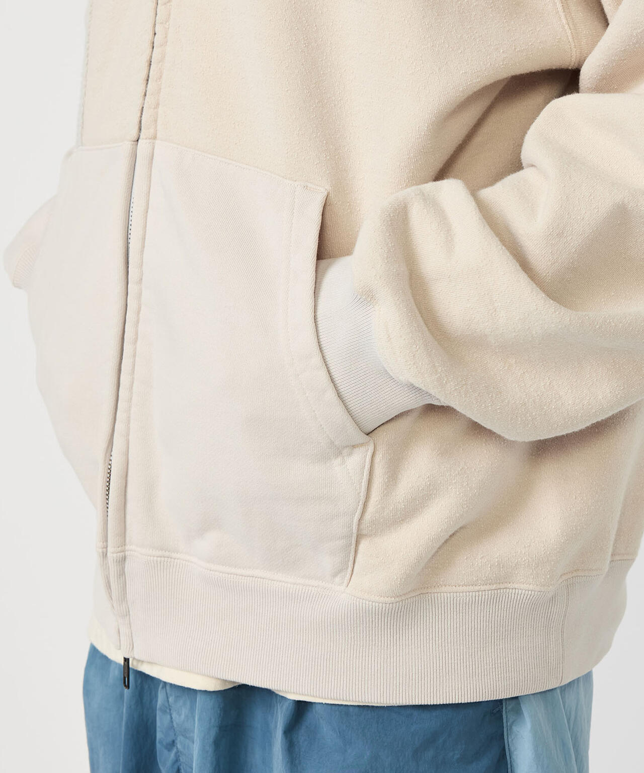 THE NORTH FACE PURPLE LABEL/Field Patchworked Zip Up Parka