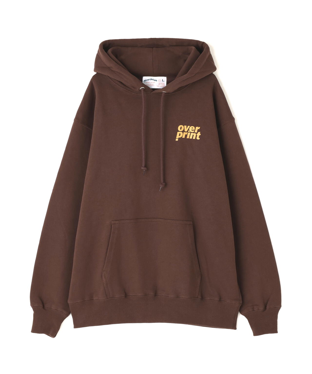 overprint/オーバープリント/MIX COLORS HOODIE