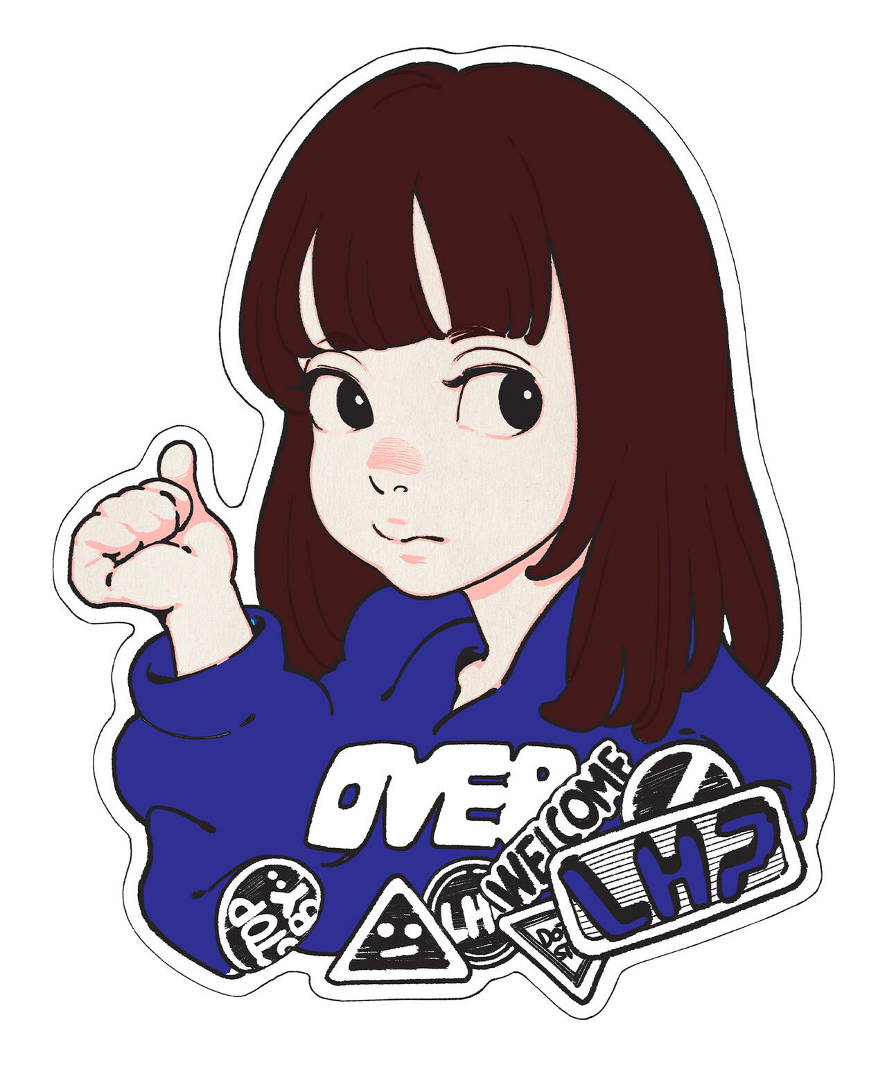 overprint/オーバープリント/【LHP EXCLUSIVE】SIGNBOARD HOODIE