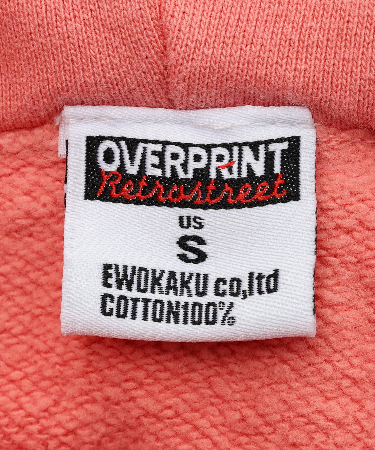 overprint/オーバープリント/PATCH Hoodie