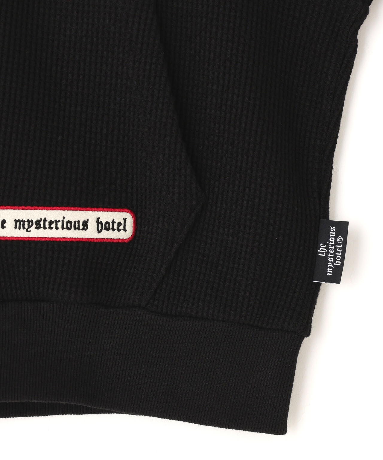 THE MYSTERIOUS HOTEL/ザ ミステリアス ホテル/WAFLE HOODIE ZIP-UP