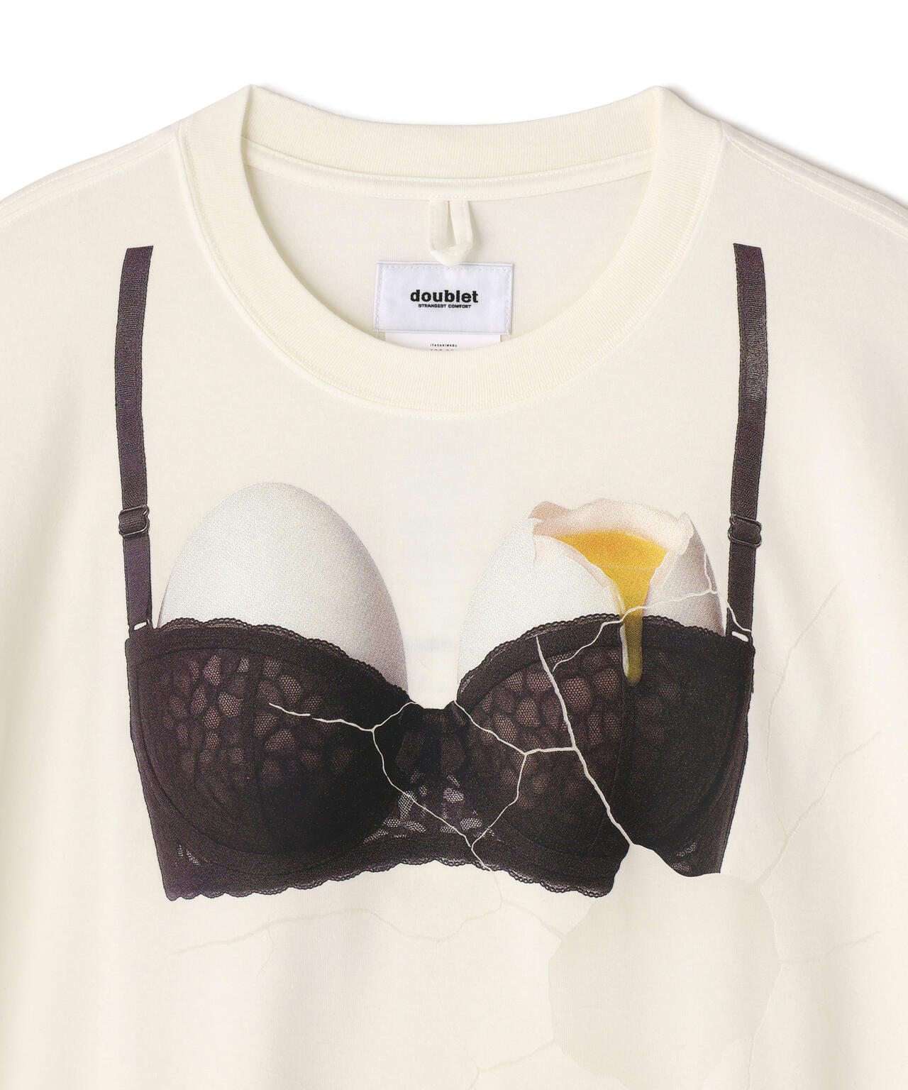 doublet/ダブレット/EGG BRA T-SHIRT