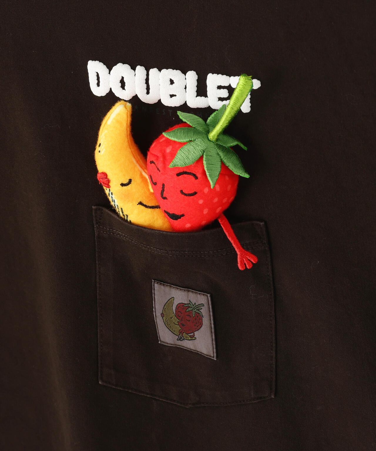 doublet/ダブレット/MUD-DYED T-SHIRT WITH SHFU