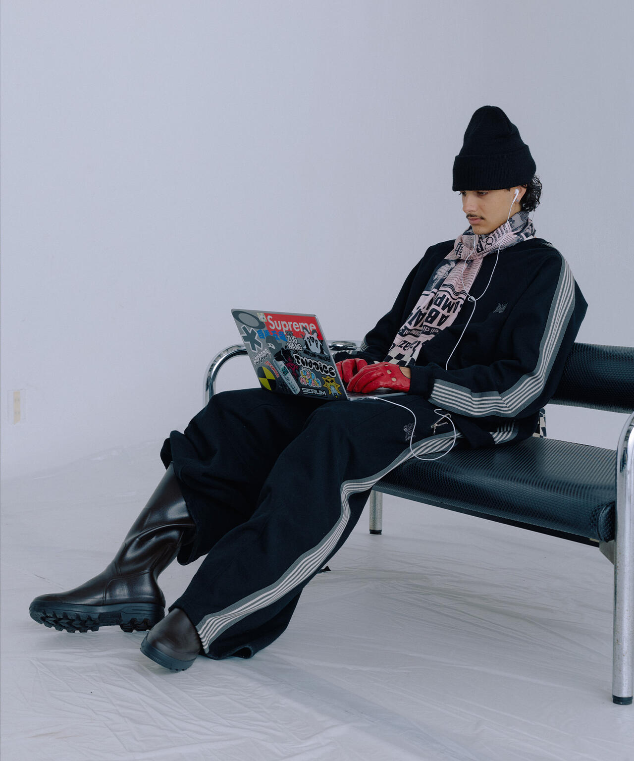 NEEDLES/ニードルズ/【LHP EXCLUSIVE】TRACK CREW NECK - COTTON JERSEY