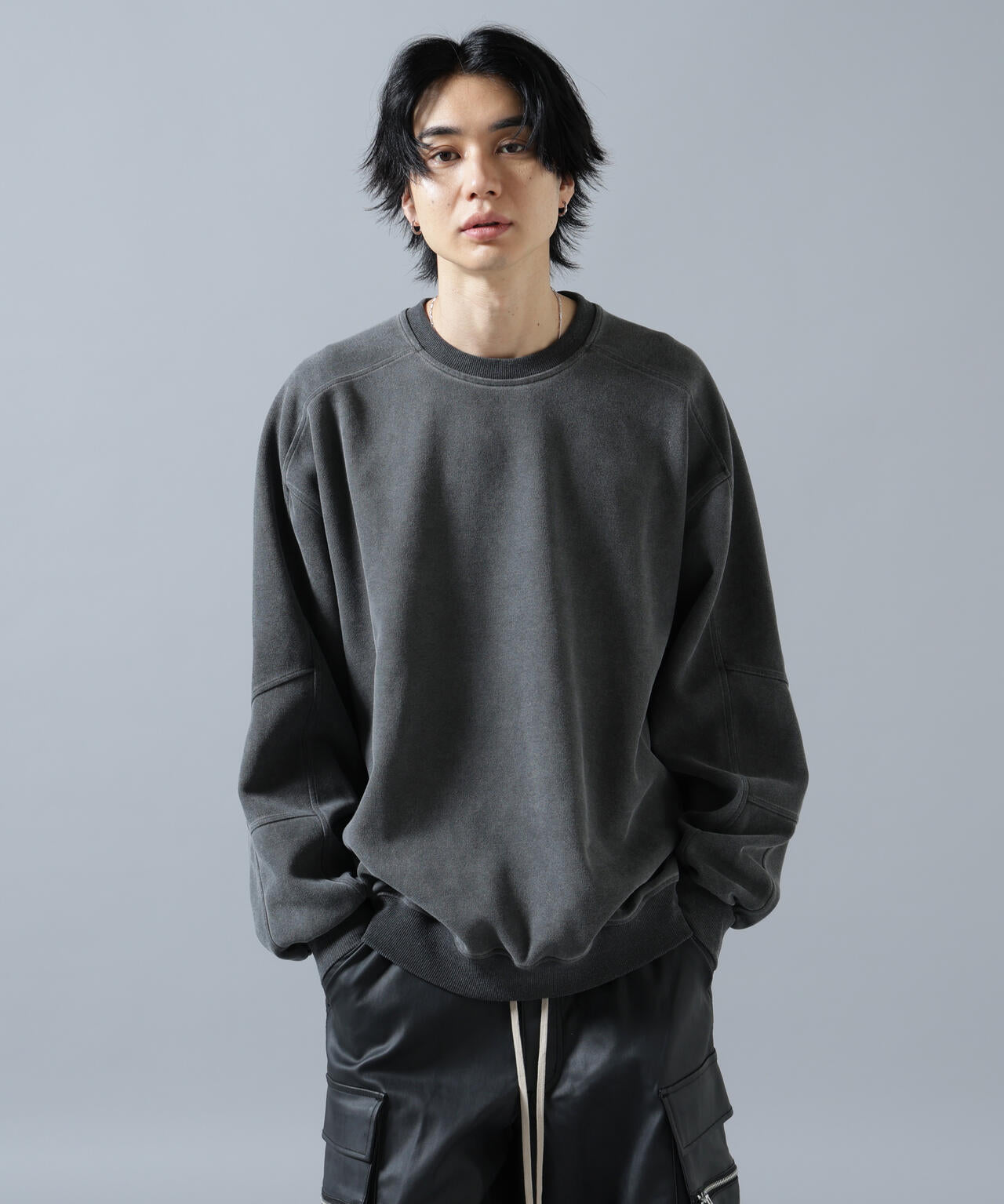 【WEB&DEPOT限定】DankeSchon/ダンケシェーン/CHEMICAL CREWNECK