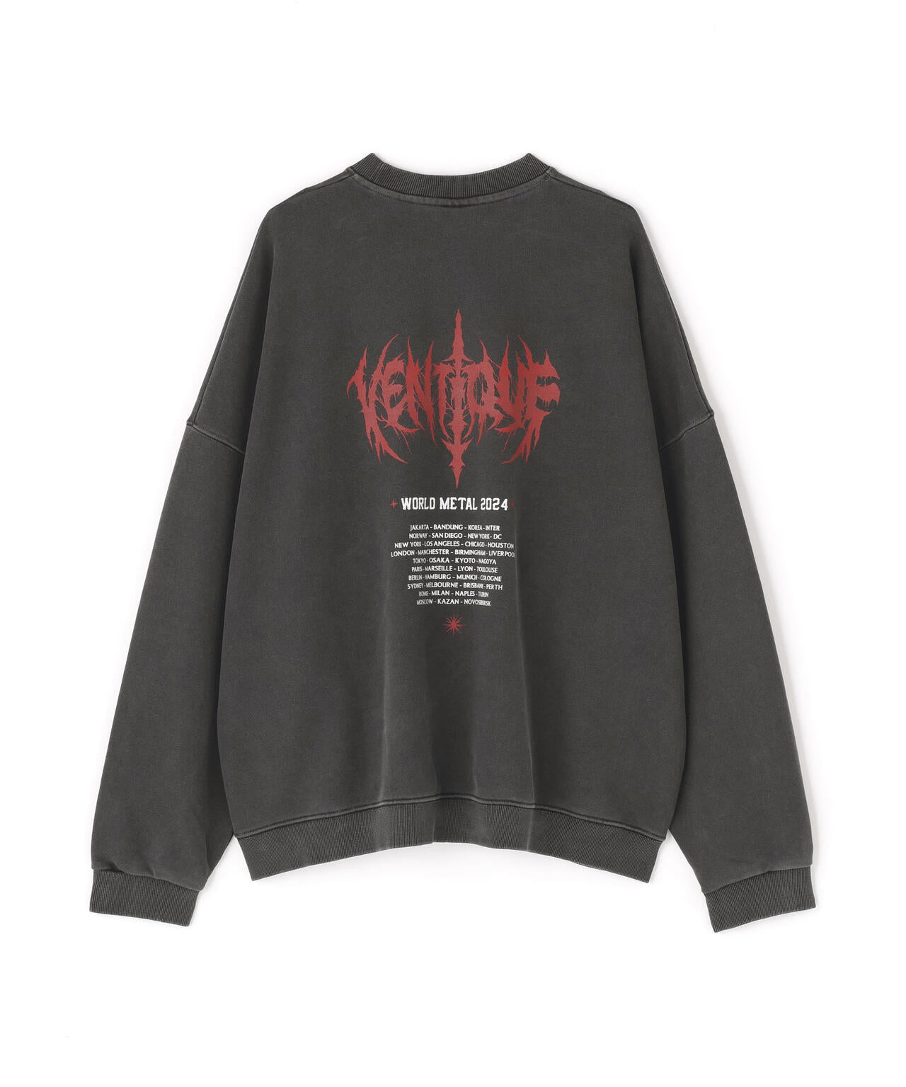 VENTIQUE/ベンティーク/Graphic Crew Neck Ver.3