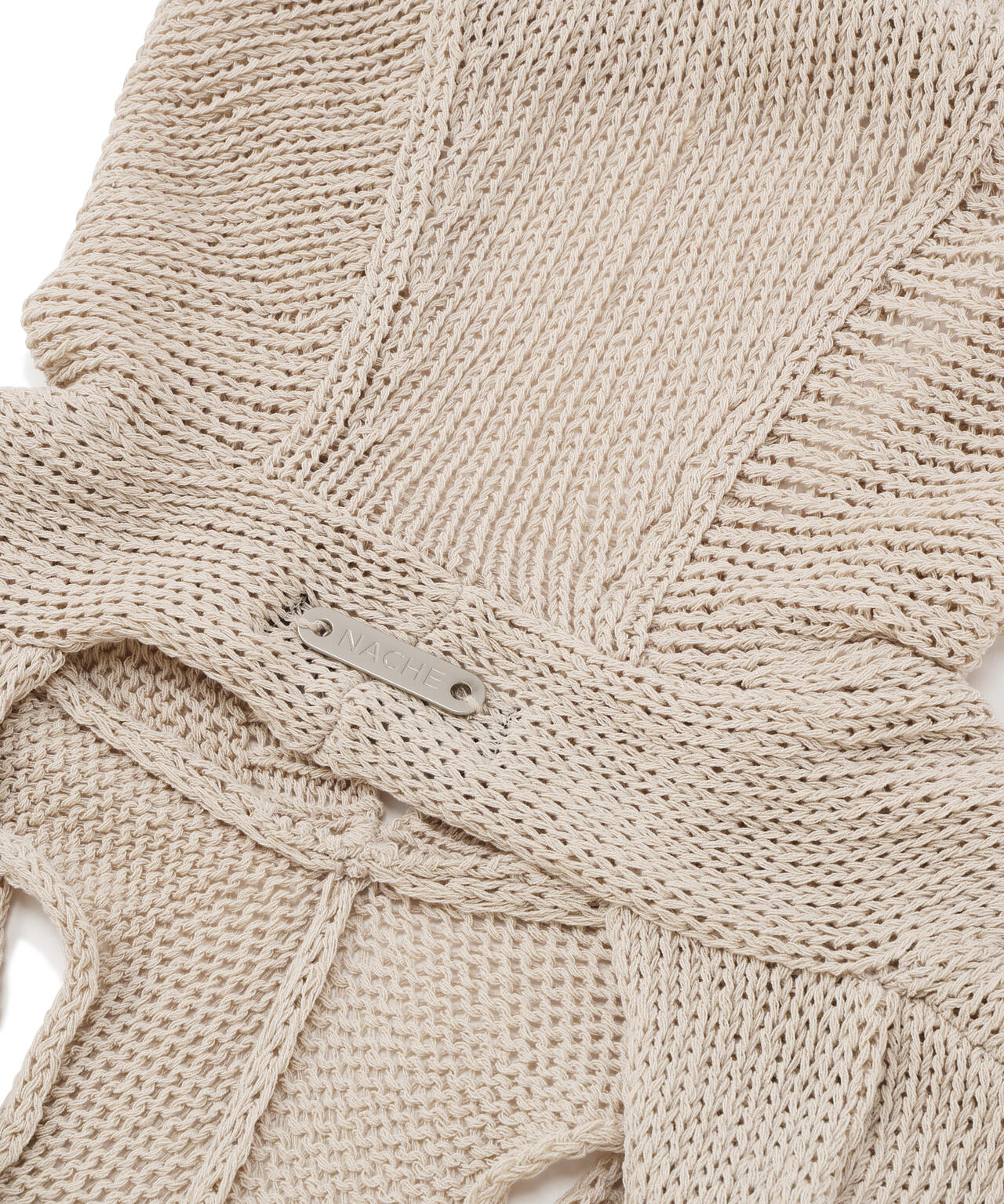 NACHE/ナチェ/OUT KNITTED SLEEVELESS