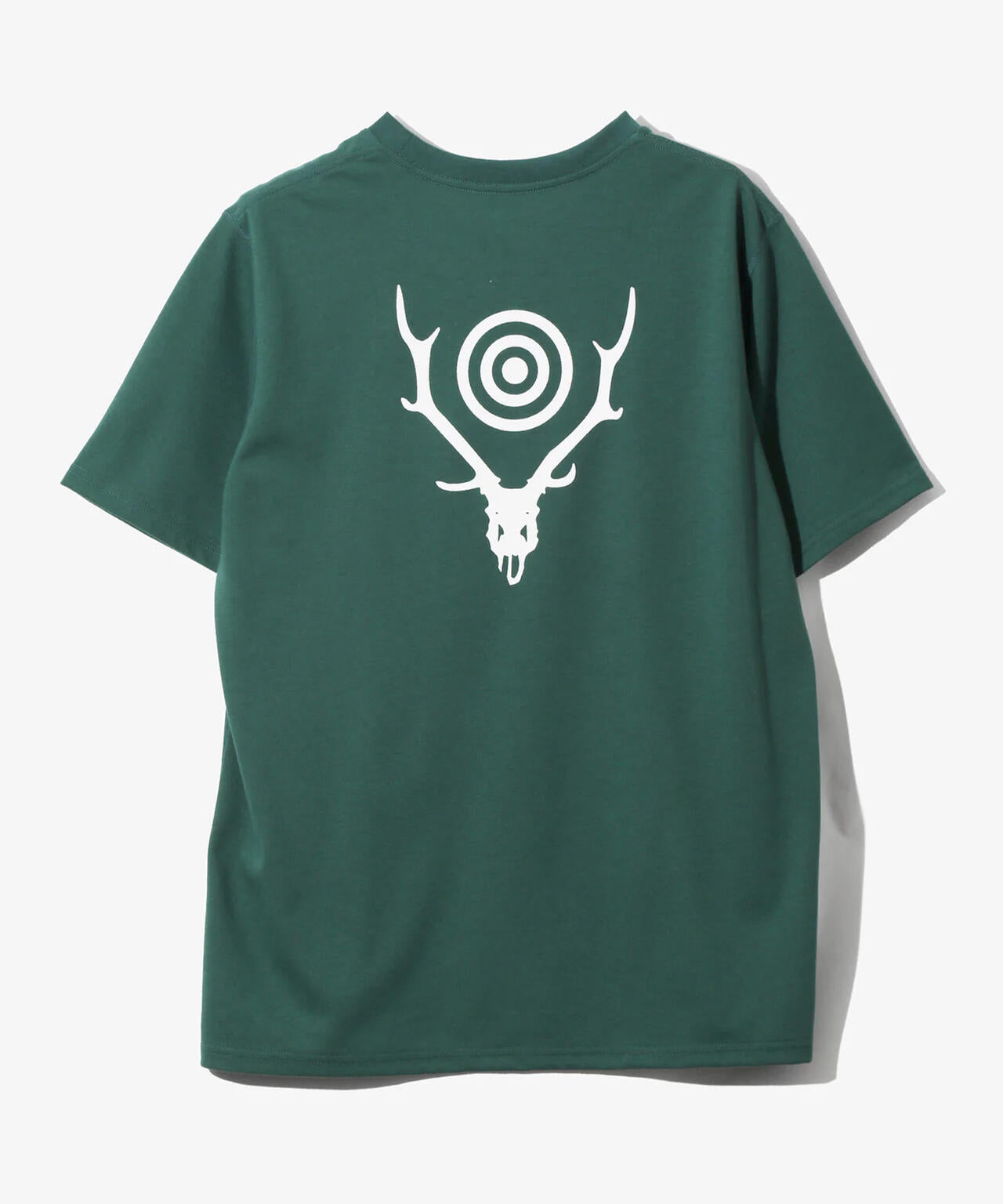 SOUTH2 WEST8/サウスツーウェストエイト/SS CREW NECK T - SKULL＆TARGET