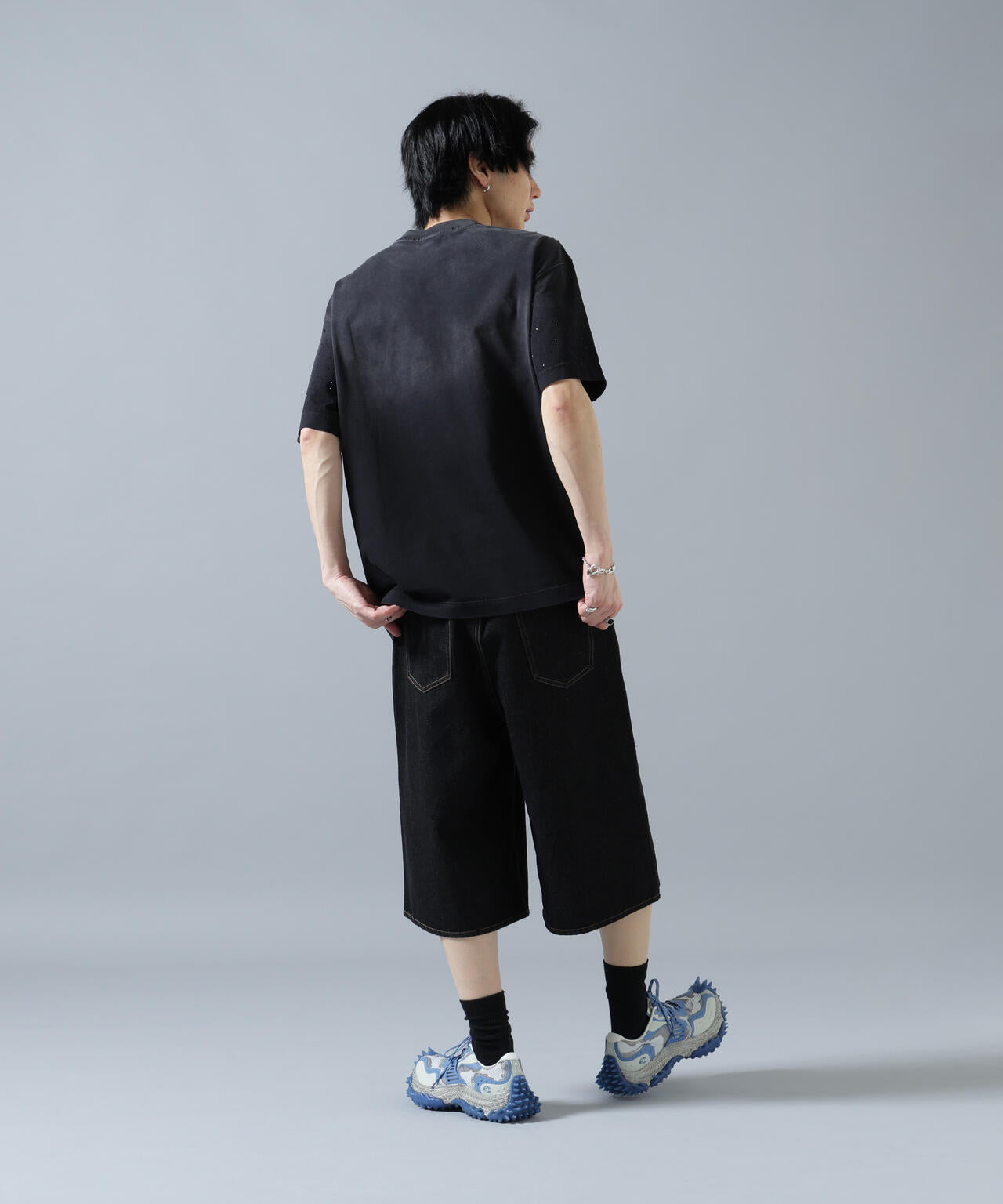 【WEB&DEPOT限定】DankeSchon/ダンケシェーン/LINESTONE S/S TEE