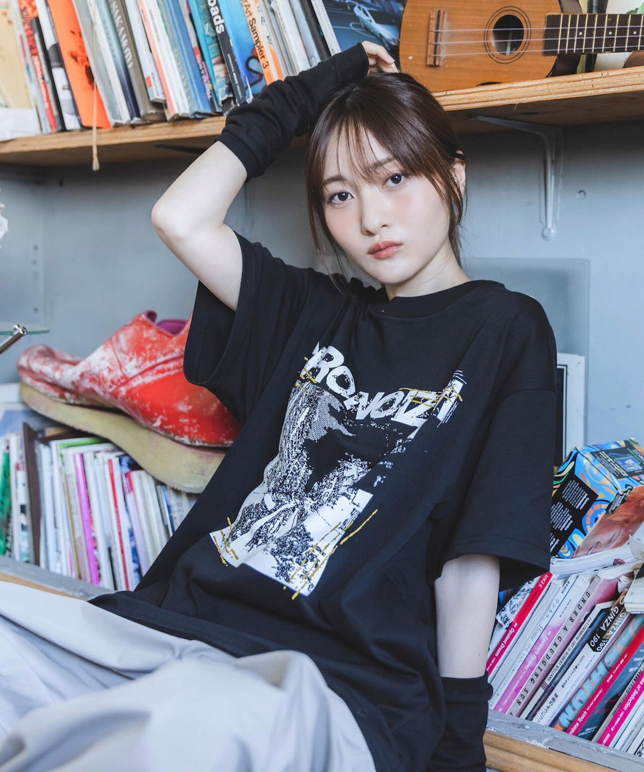 CHRONOIZM/クロノイズム/PHOTO T-shirt