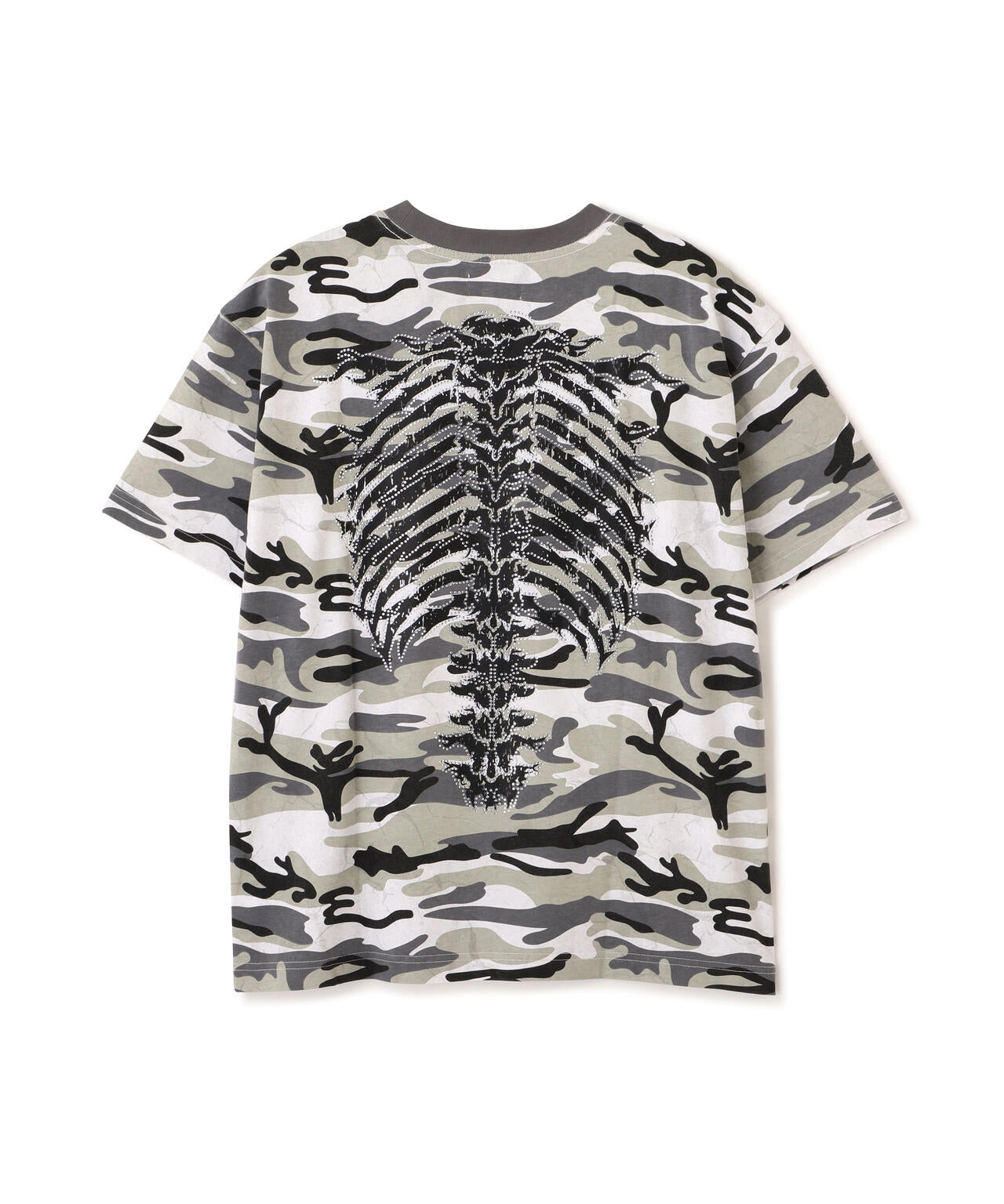 SUPPLIER/サプライヤー/LHP別注 Rhinestone Fire Bones Tee