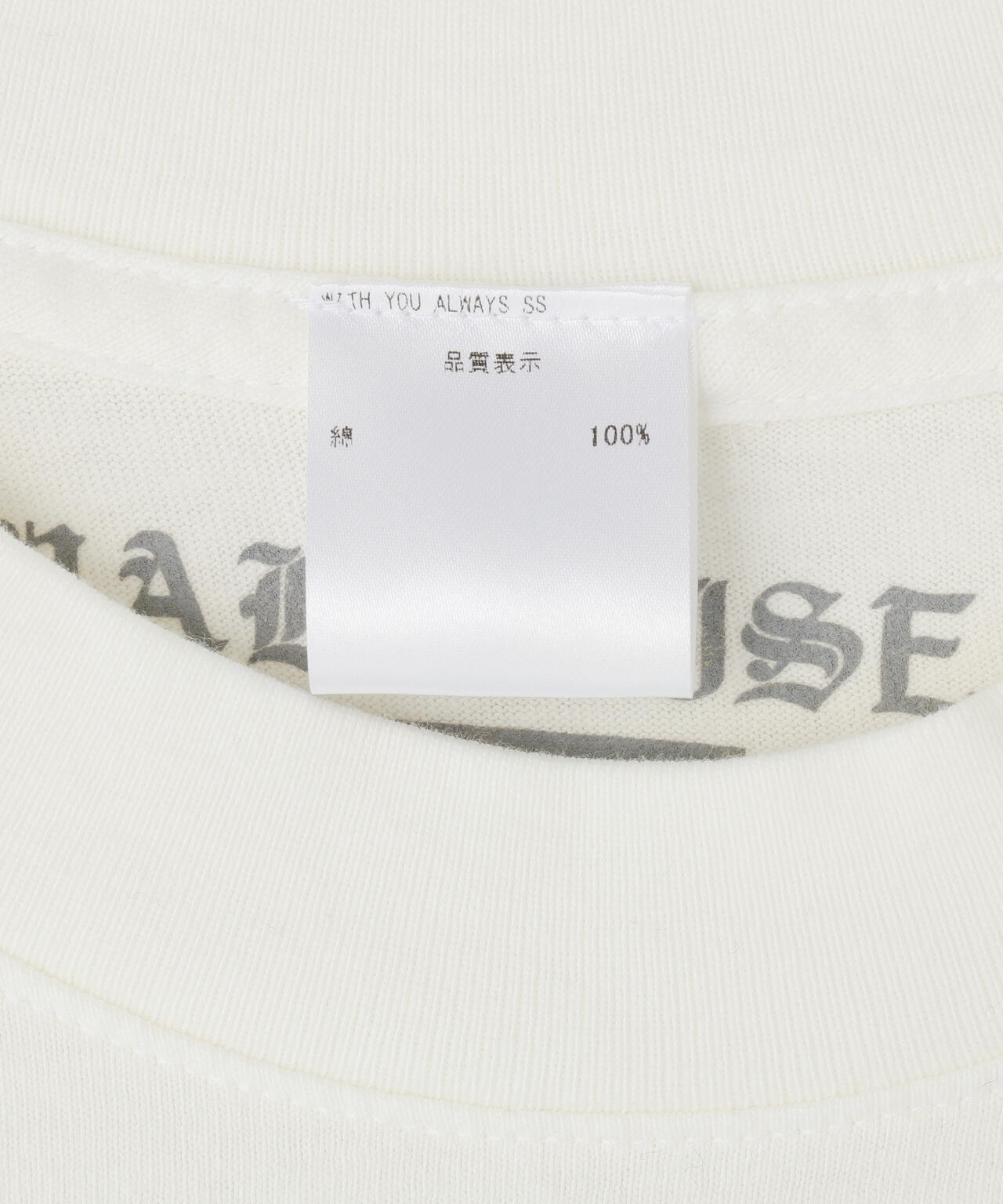 Paradise NYC/パラダイスニューヨーク/WITH YOU ALWAYS SS TEE