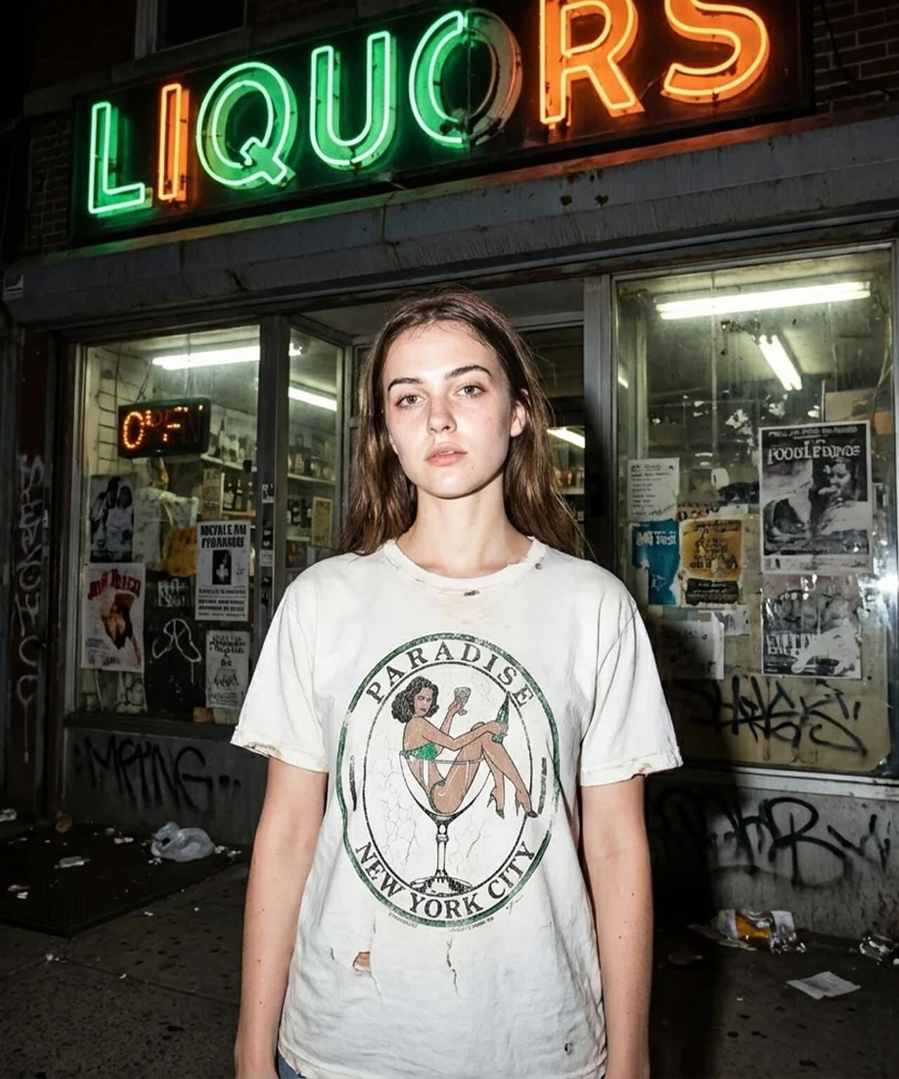 Paradise NYC/パラダイスニューヨーク/PARTY GIRL SS TEE