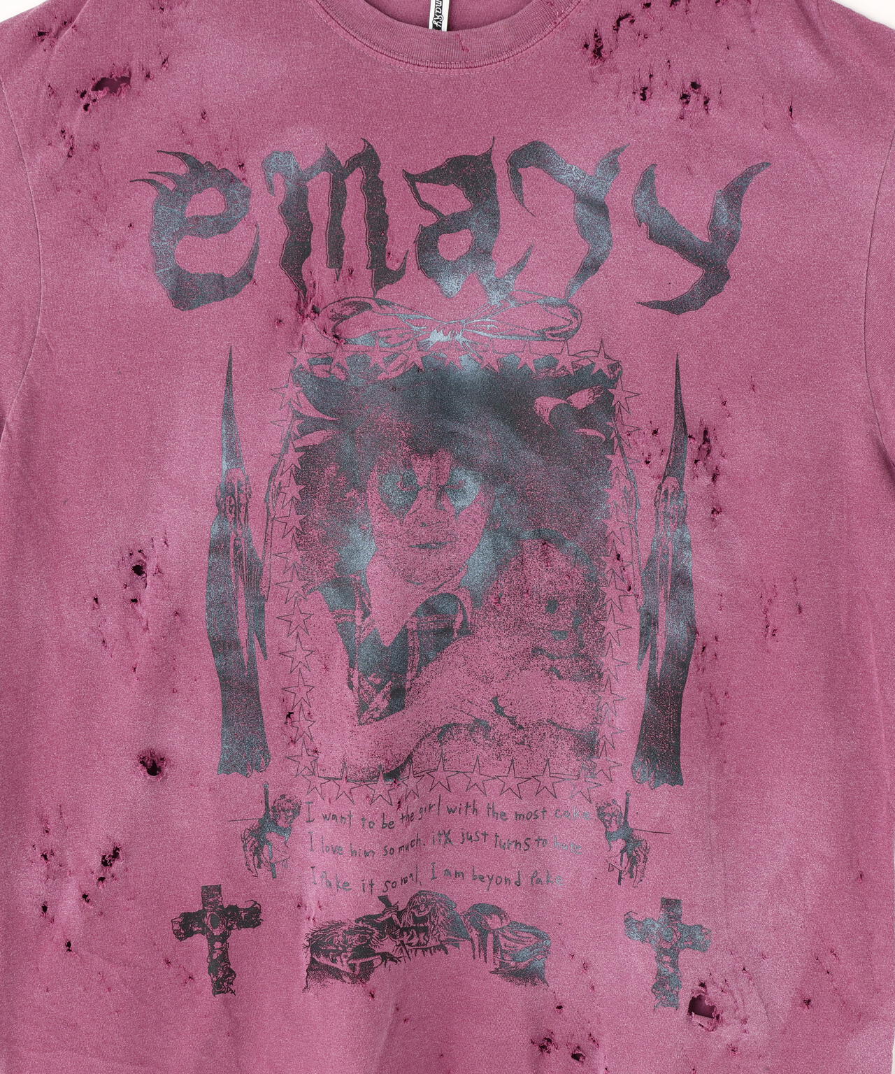 emary/エメリー/Damaged Psycho candy T