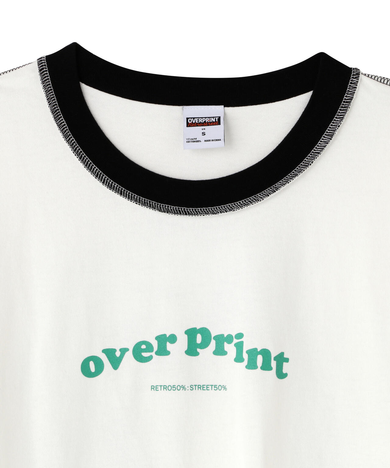 overprint/オーバープリント/SCARF TEE 2