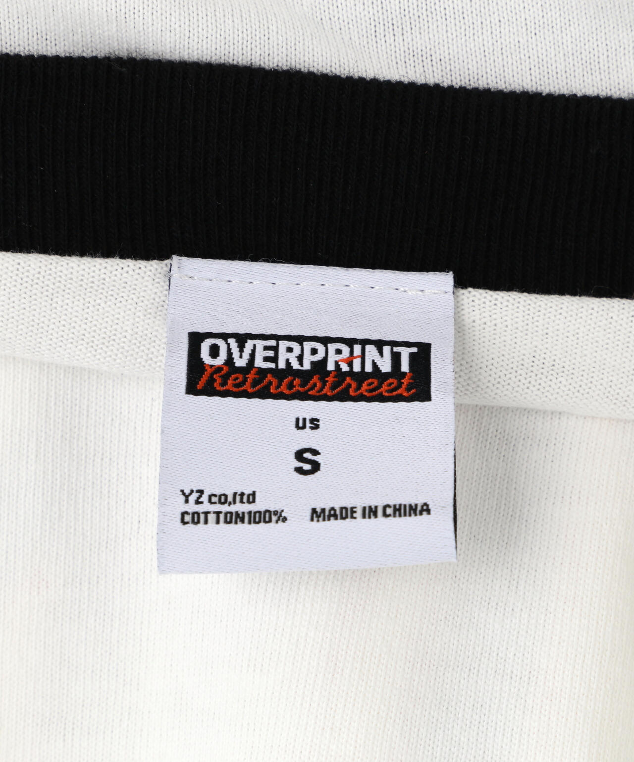 overprint/オーバープリント/SCARF TEE 2